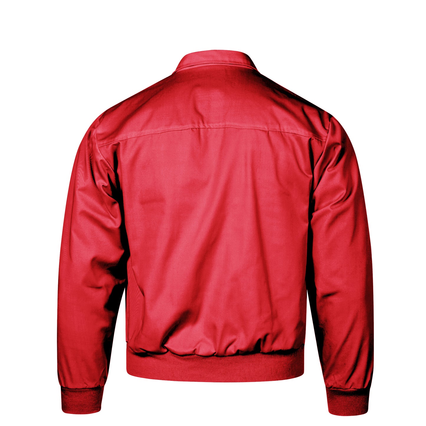 Harrington Bomber Jacket Tartar Lining Red