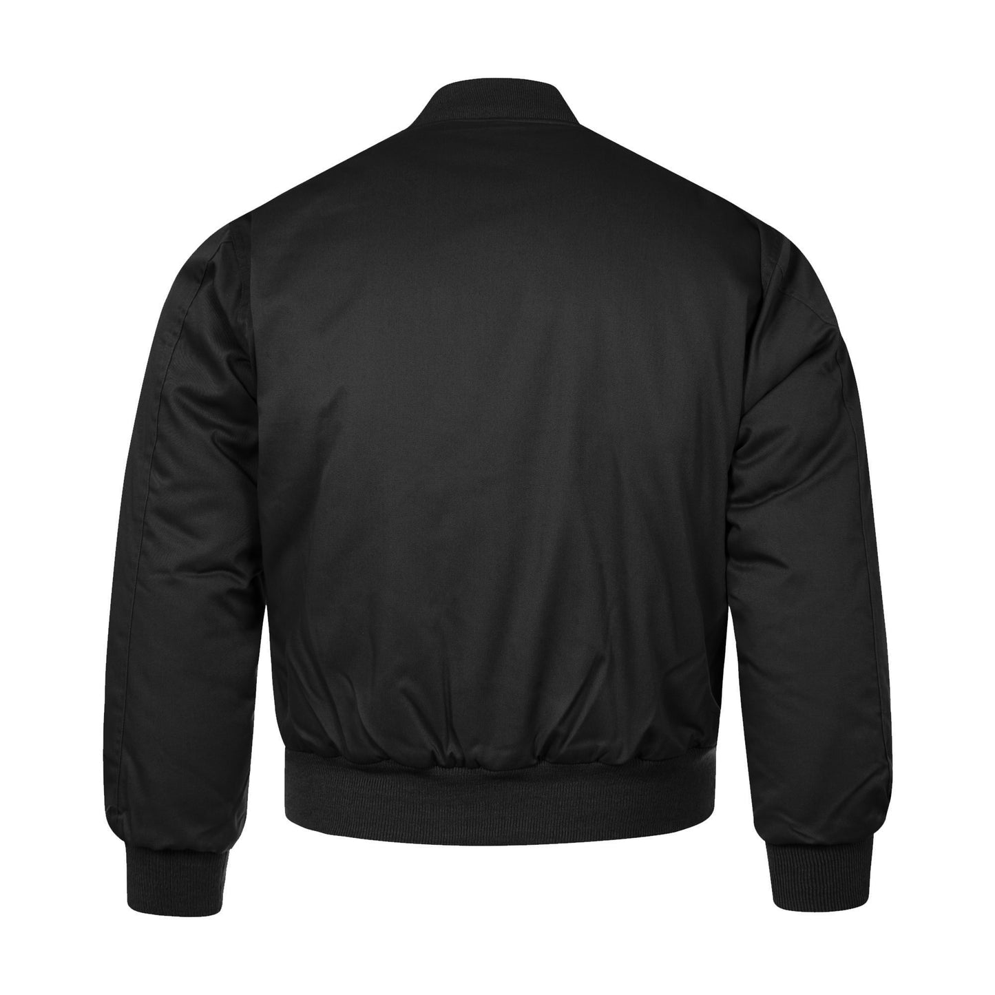 Flight Jacket Padded Helicopter Pilot Bomber Black