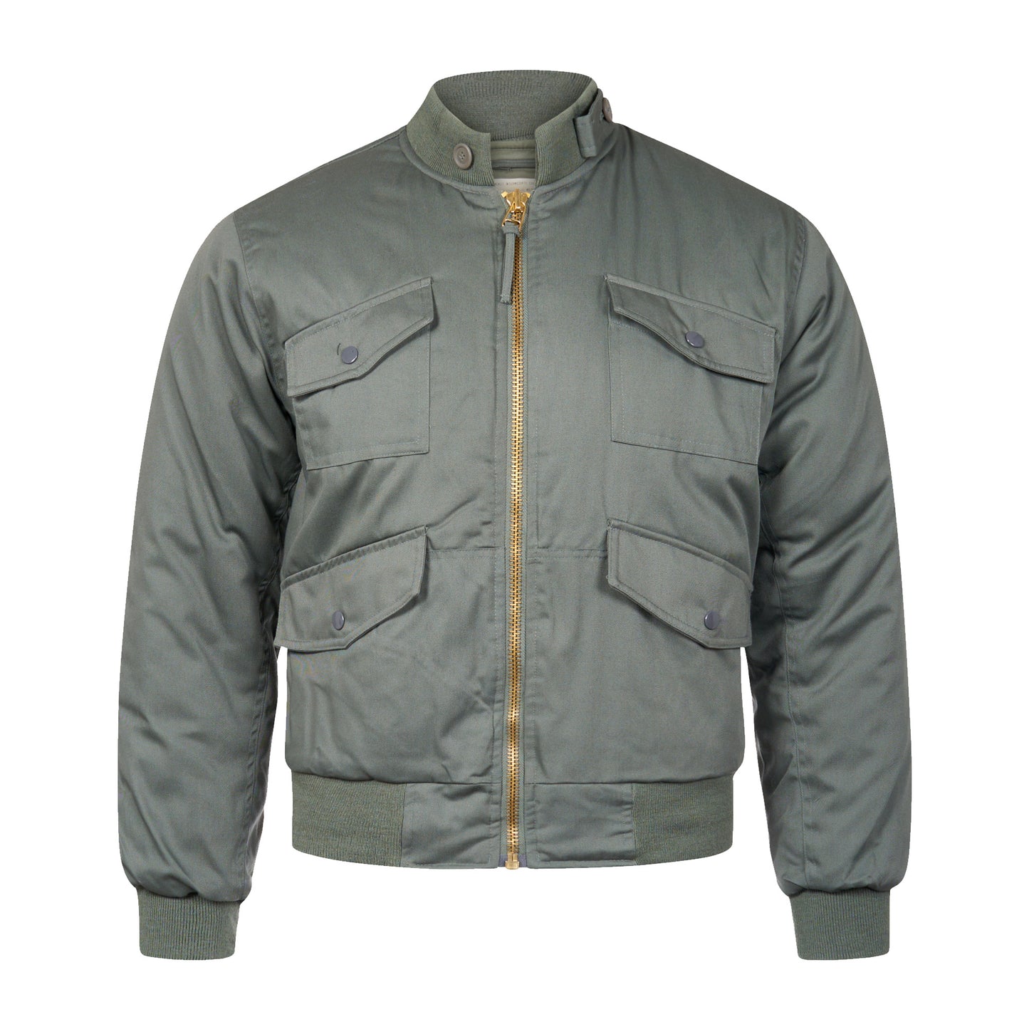Flight Jacket Padded Helicopter Pilot Bomber Grey