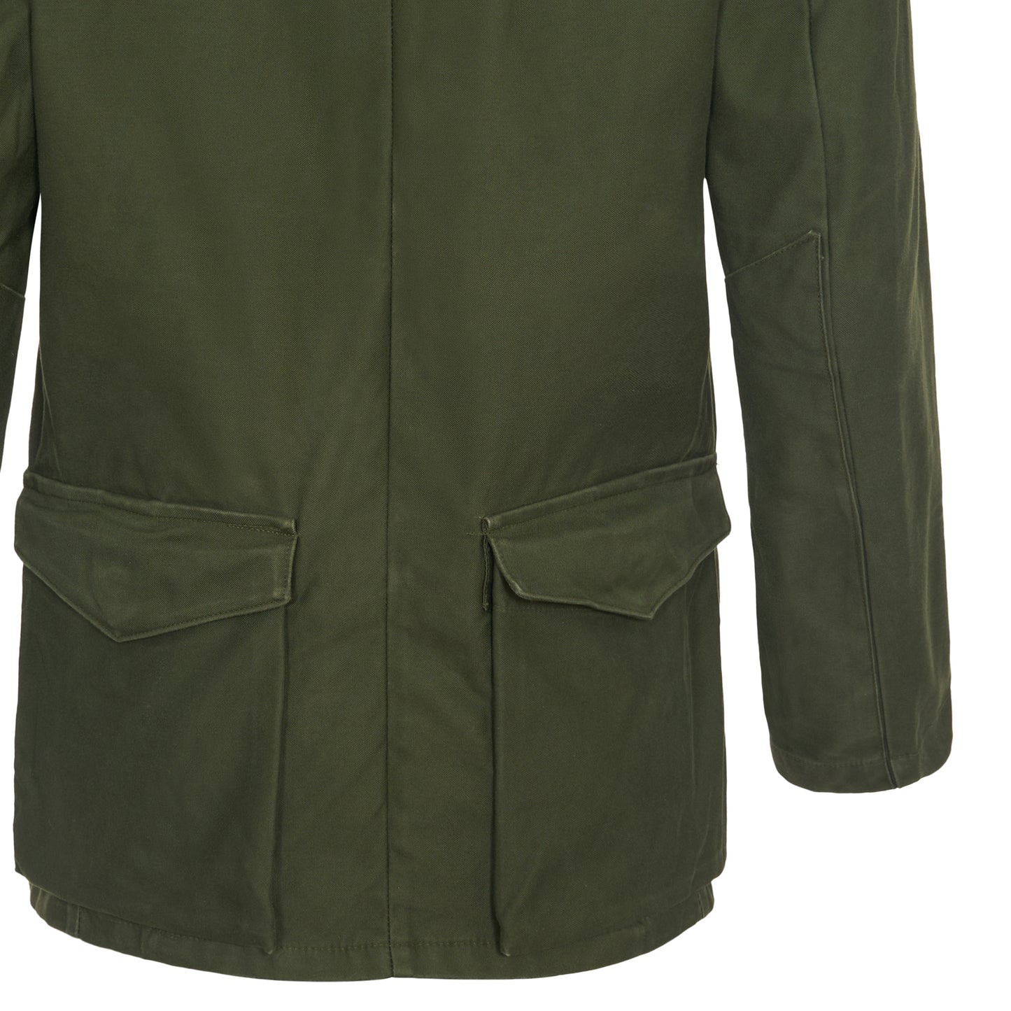 Army Jacket Original Swedish Military Combat Field Coat Olive