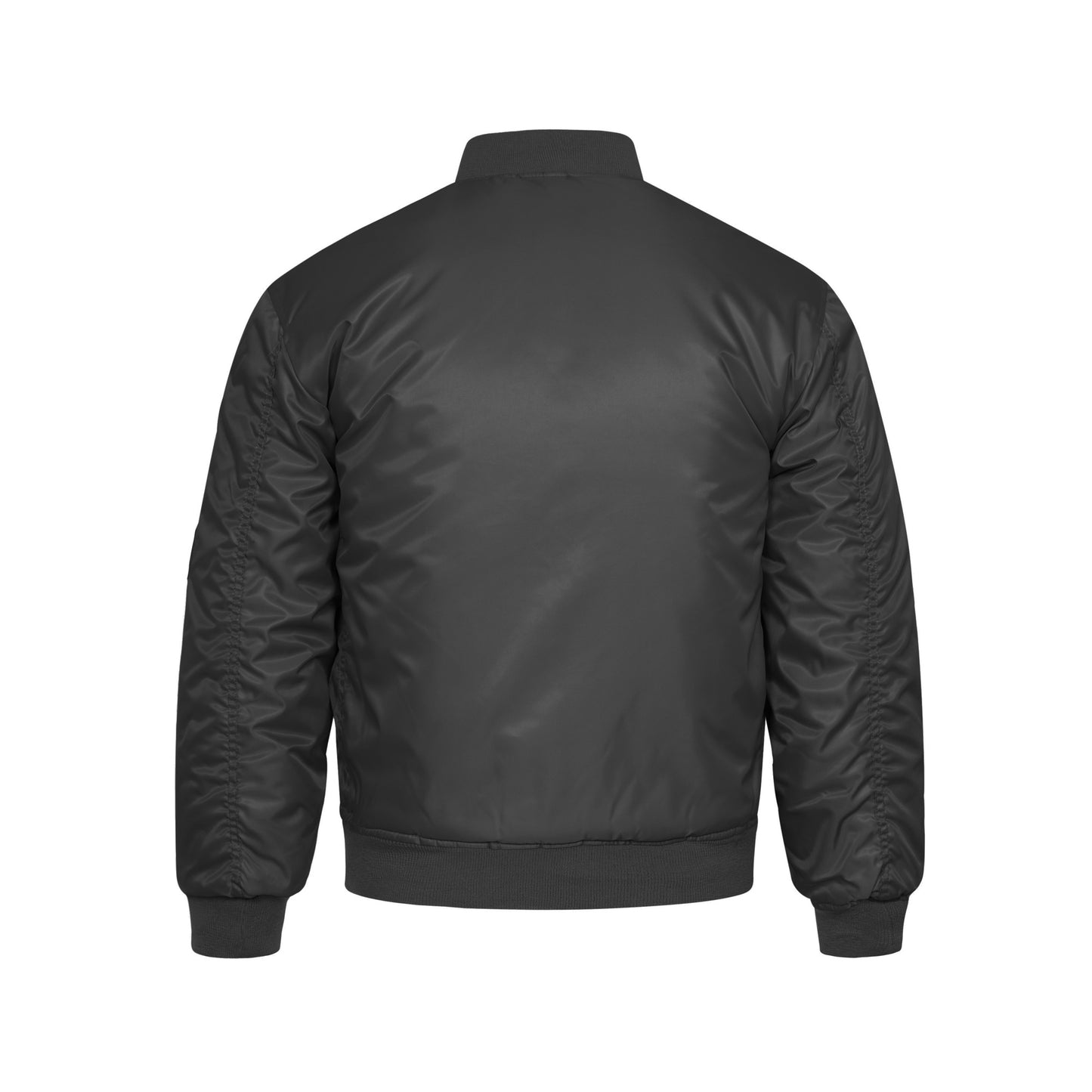 Bomber Jacket Padded MA1 Flight Coat Black