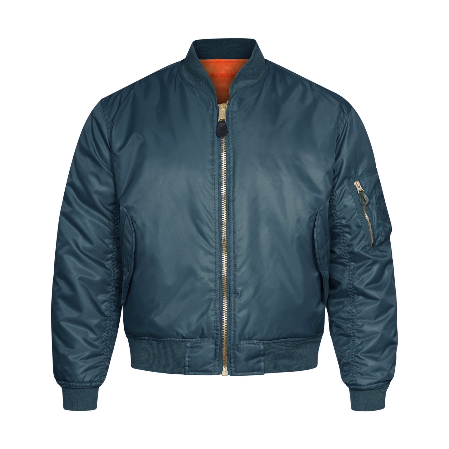 Kids Flight Jacket MA1 Air Force Padded Bomber Navy