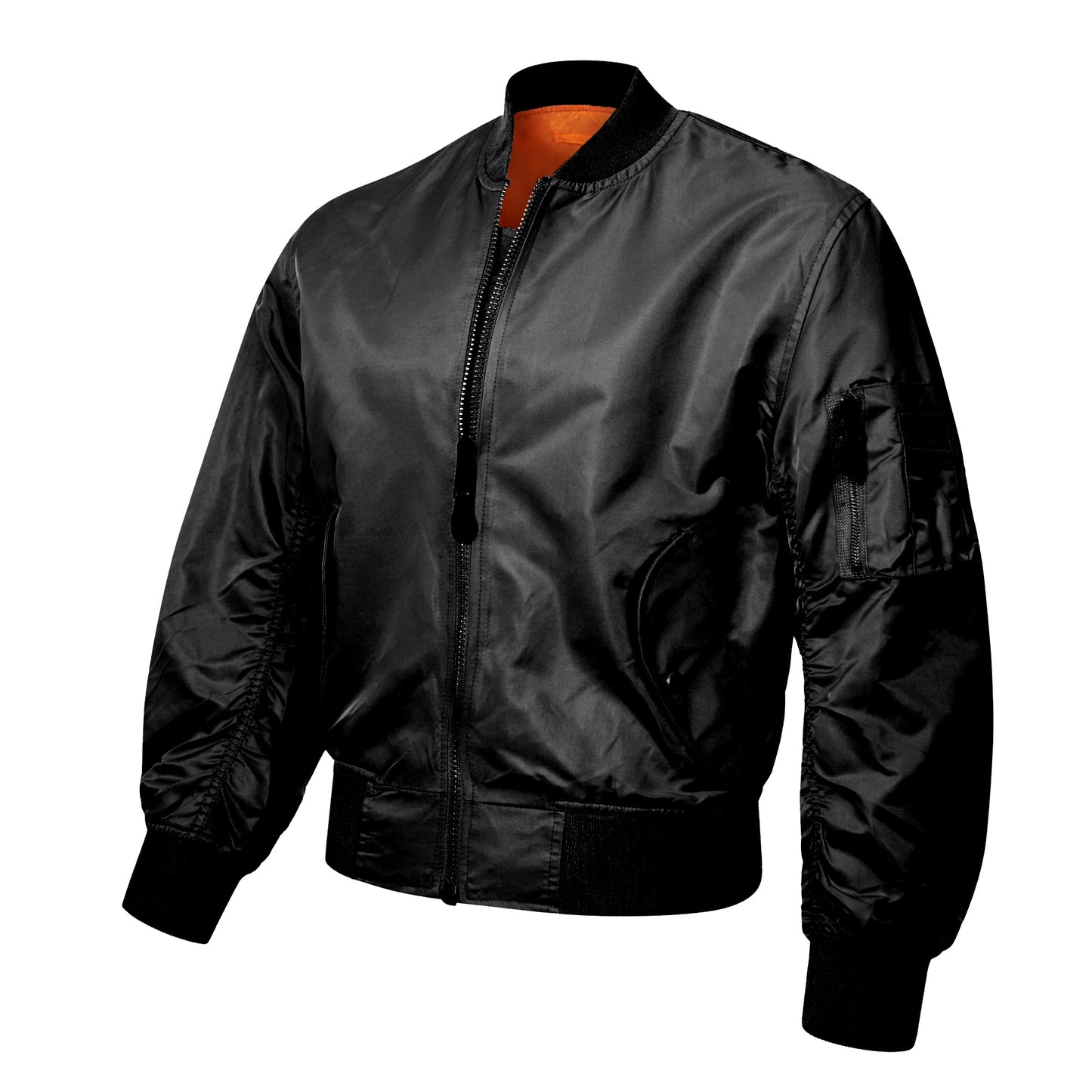 MA1 Lightweight Bomber Jacket Black
