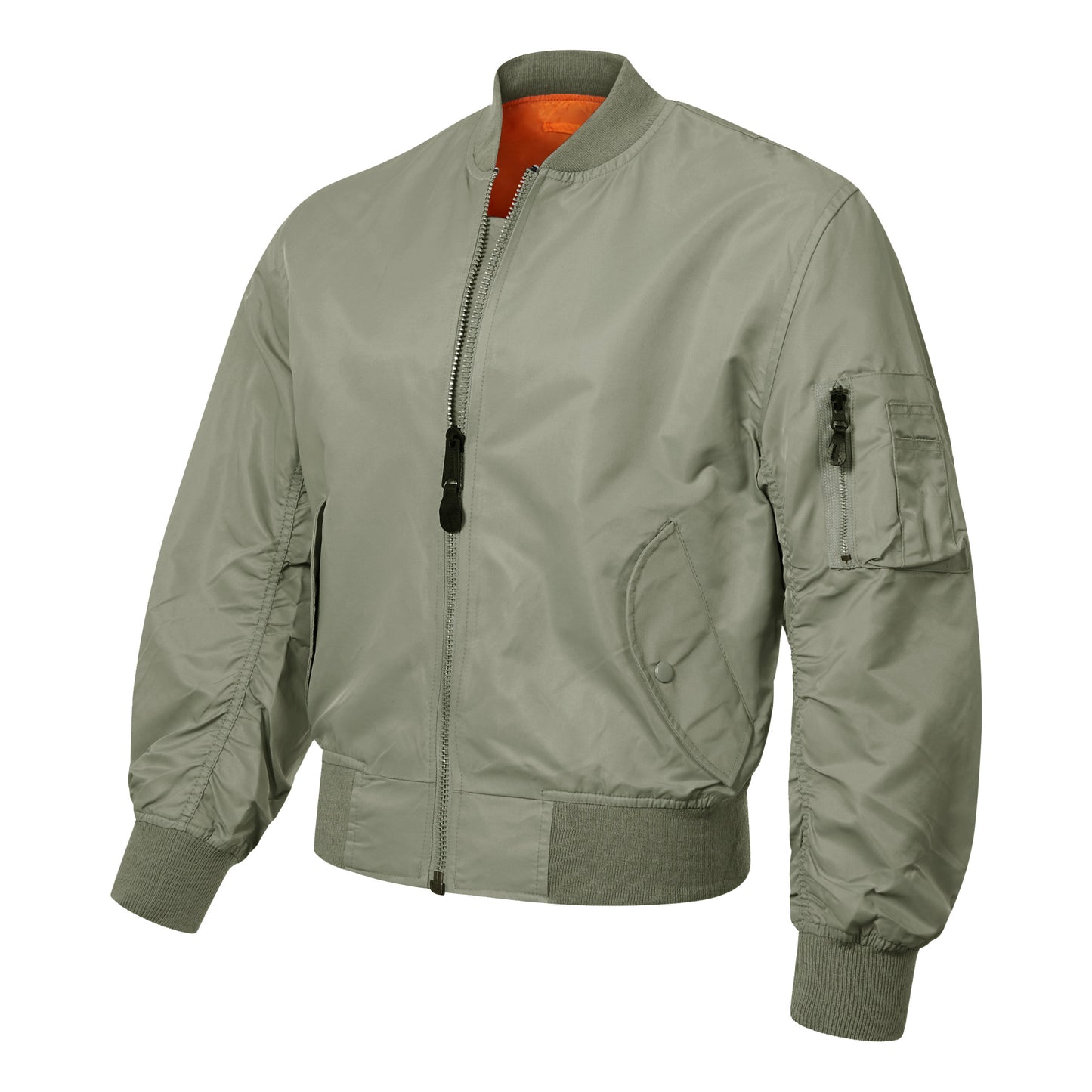 MA1 Lightweight Bomber Jacket Olive