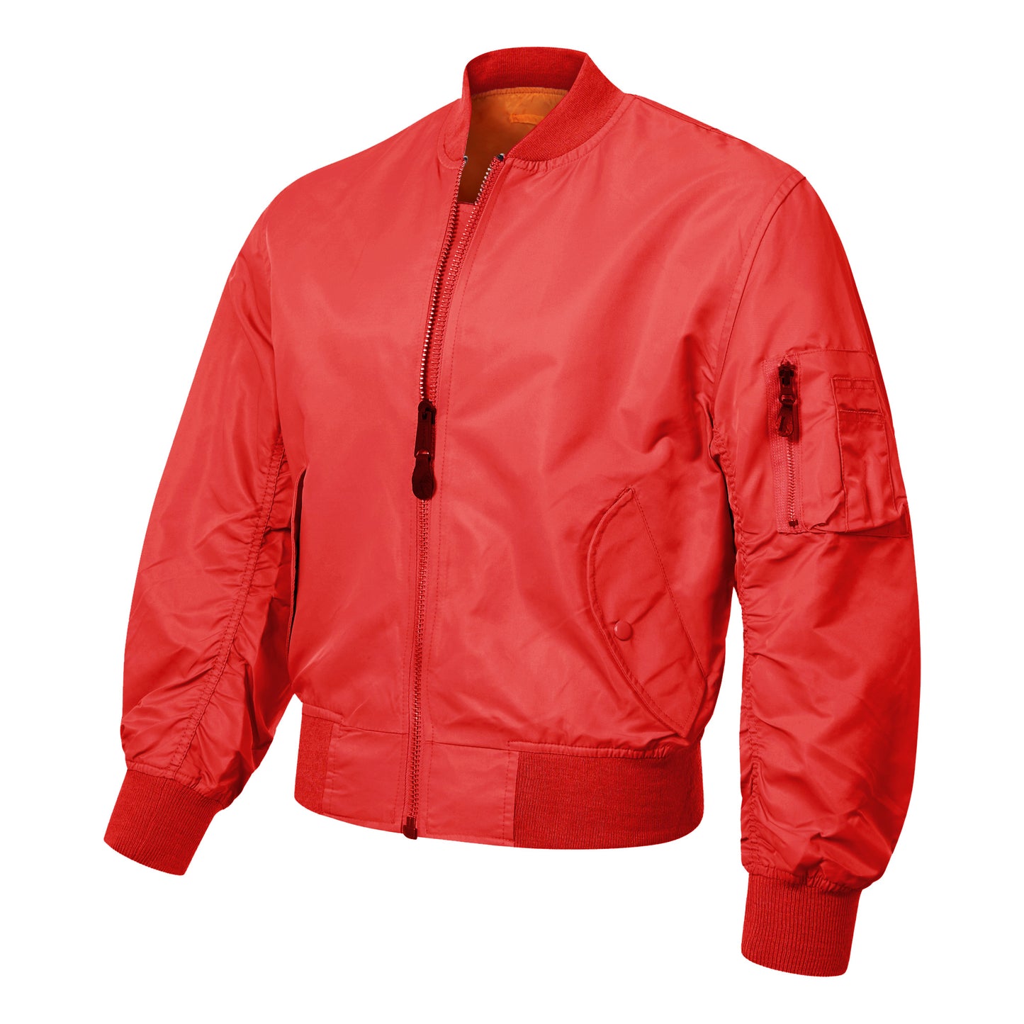 MA1 Lightweight Bomber Jacket Red