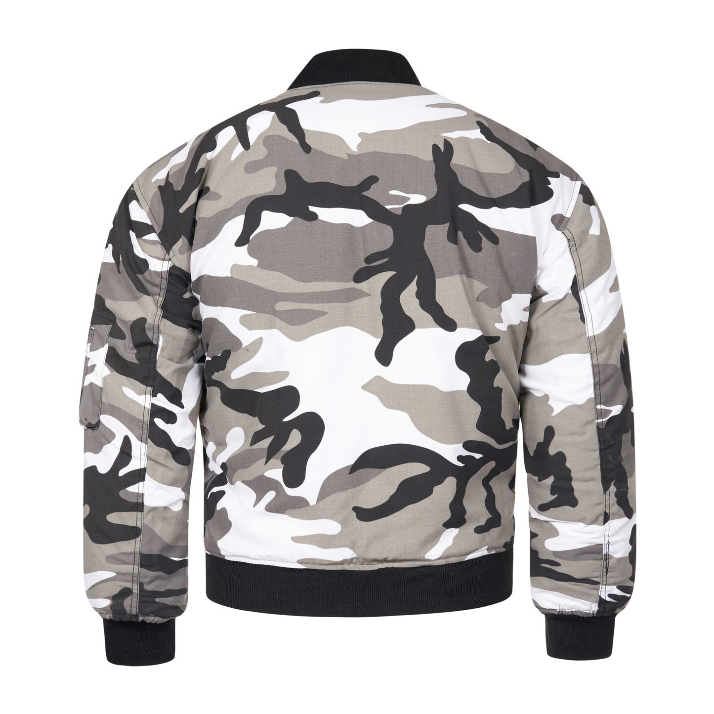 Bomber Jacket Padded MA1 Flight Coat Urban Camo