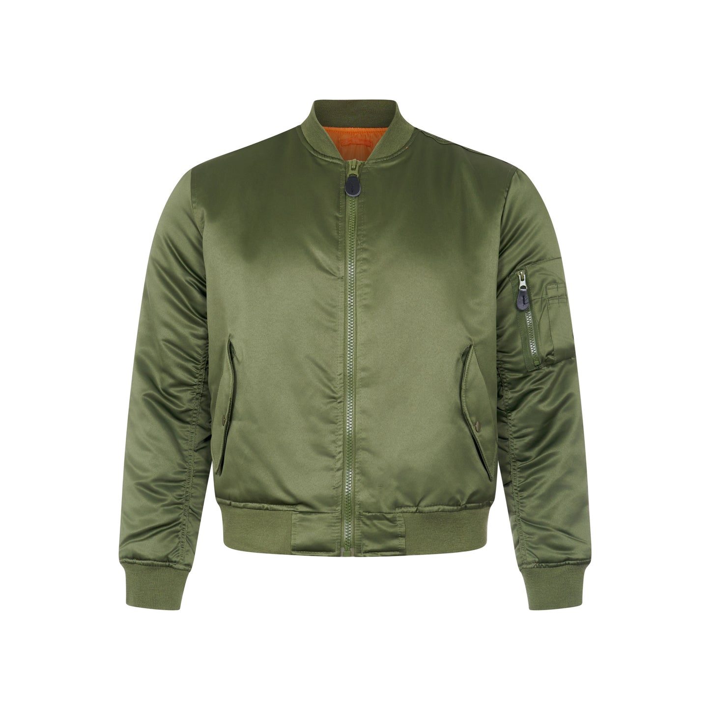 MA1 Fitted Bomber Jacket Olive