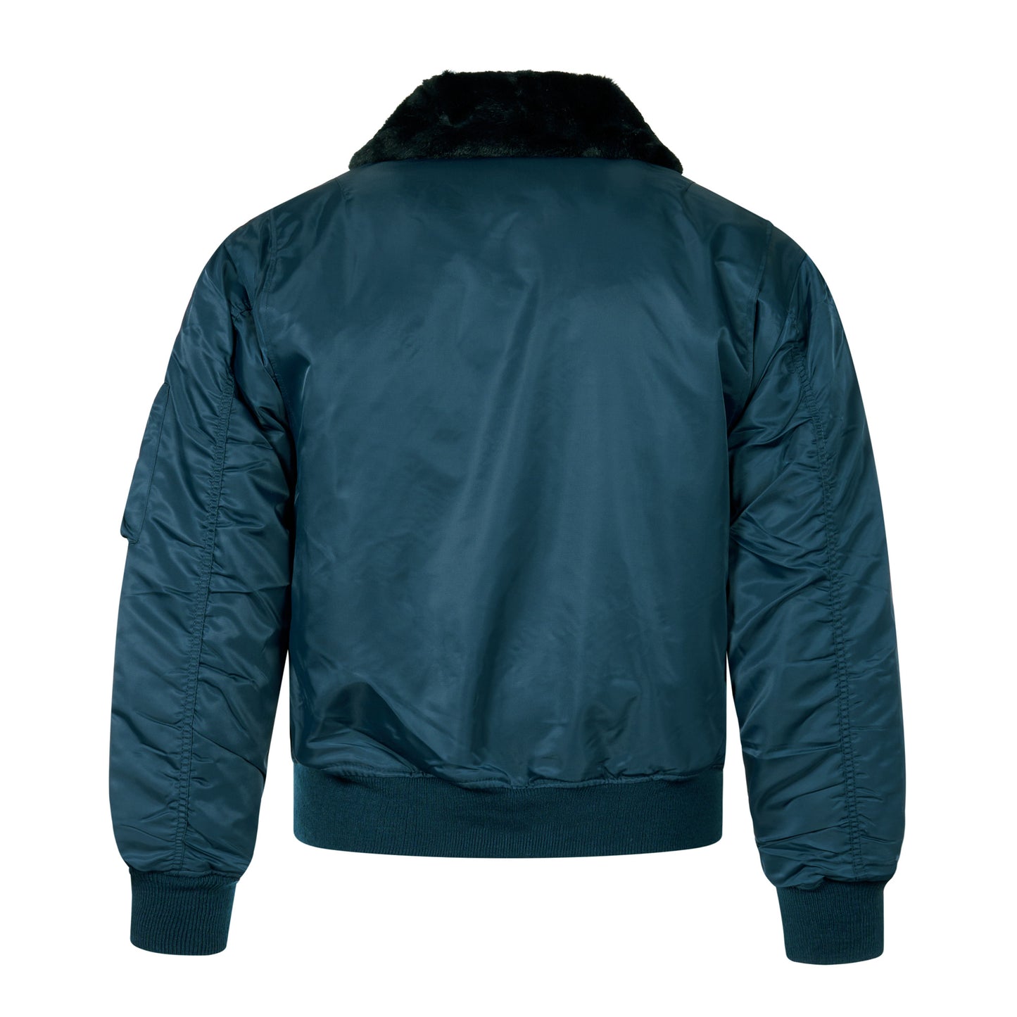 Bomber Jacket Flight Padded Coat with Fur Collar Cobles MA2 CWU Navy