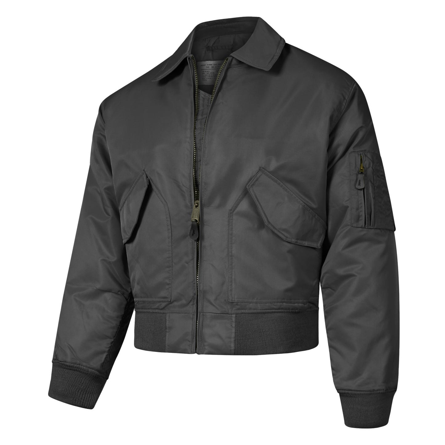 Bomber Jacket Flight Padded Coat MA2 CWU Black
