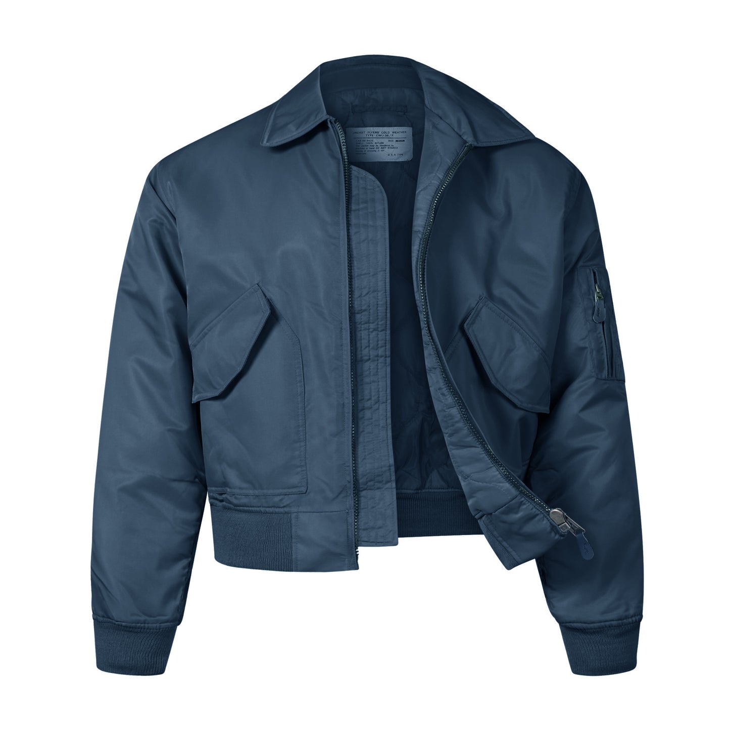 Bomber Jacket Flight Padded Coat MA2 CWU Navy