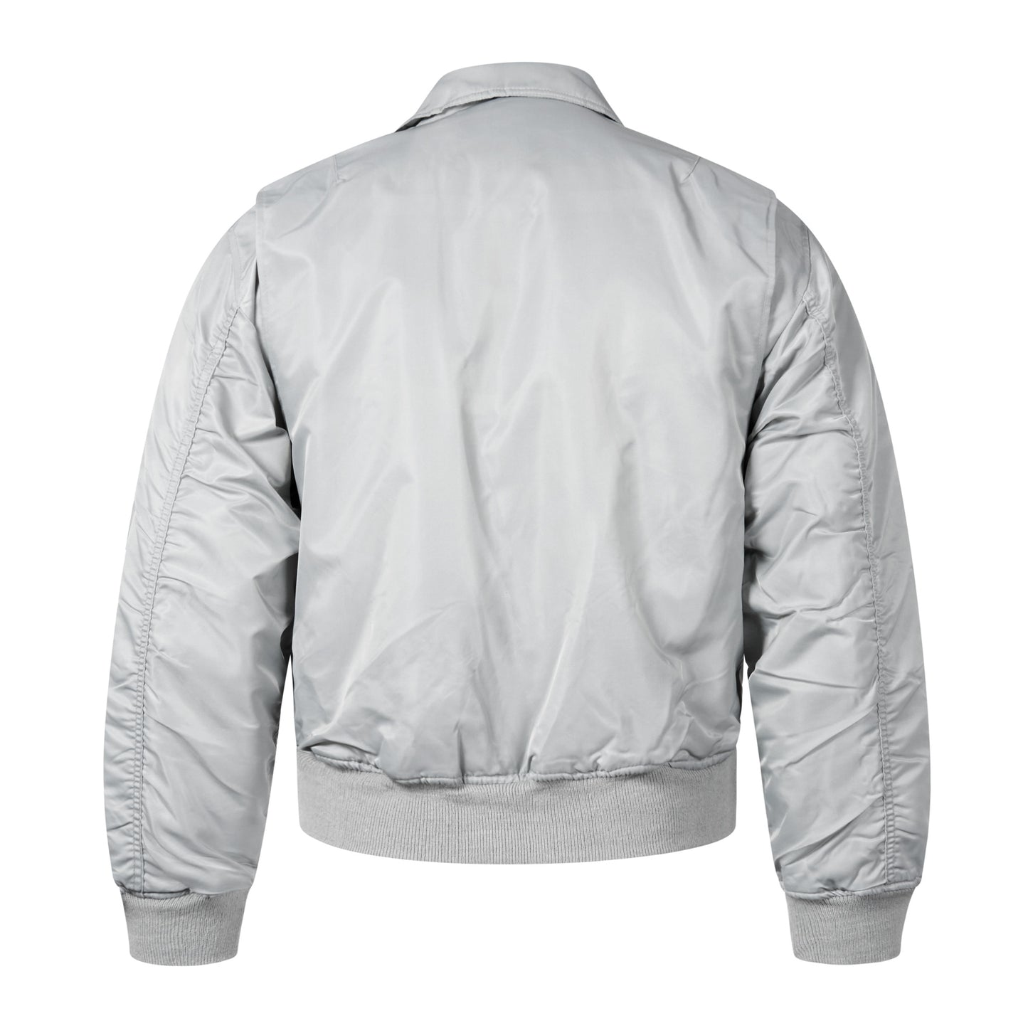 Bomber Jacket Flight Padded Coat MA2 CWU Silver