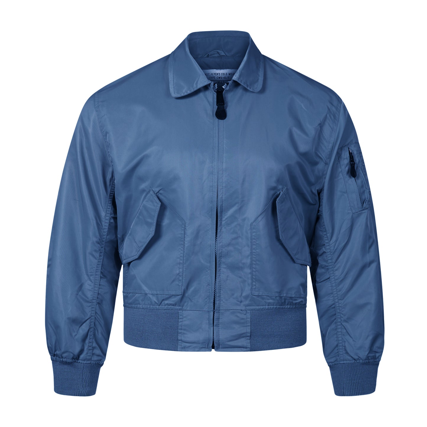 Bomber Jacket MA2 CWU Unpadded Lightweight Flight Coat Blue