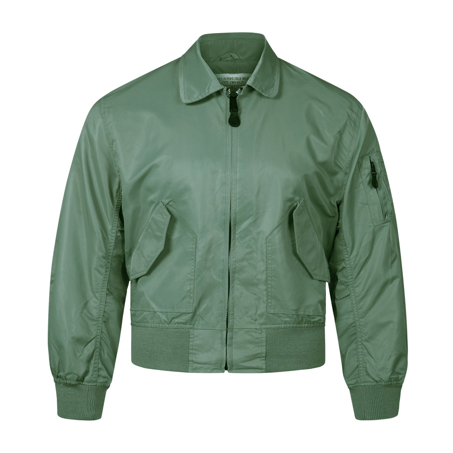 Bomber Jacket MA2 CWU Unpadded Lightweight Flight Coat Olive