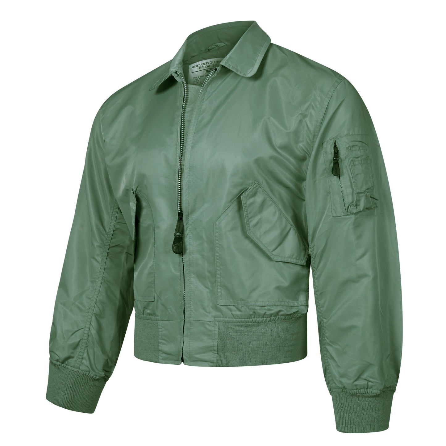 Bomber Jacket MA2 CWU Unpadded Lightweight Flight Coat Olive