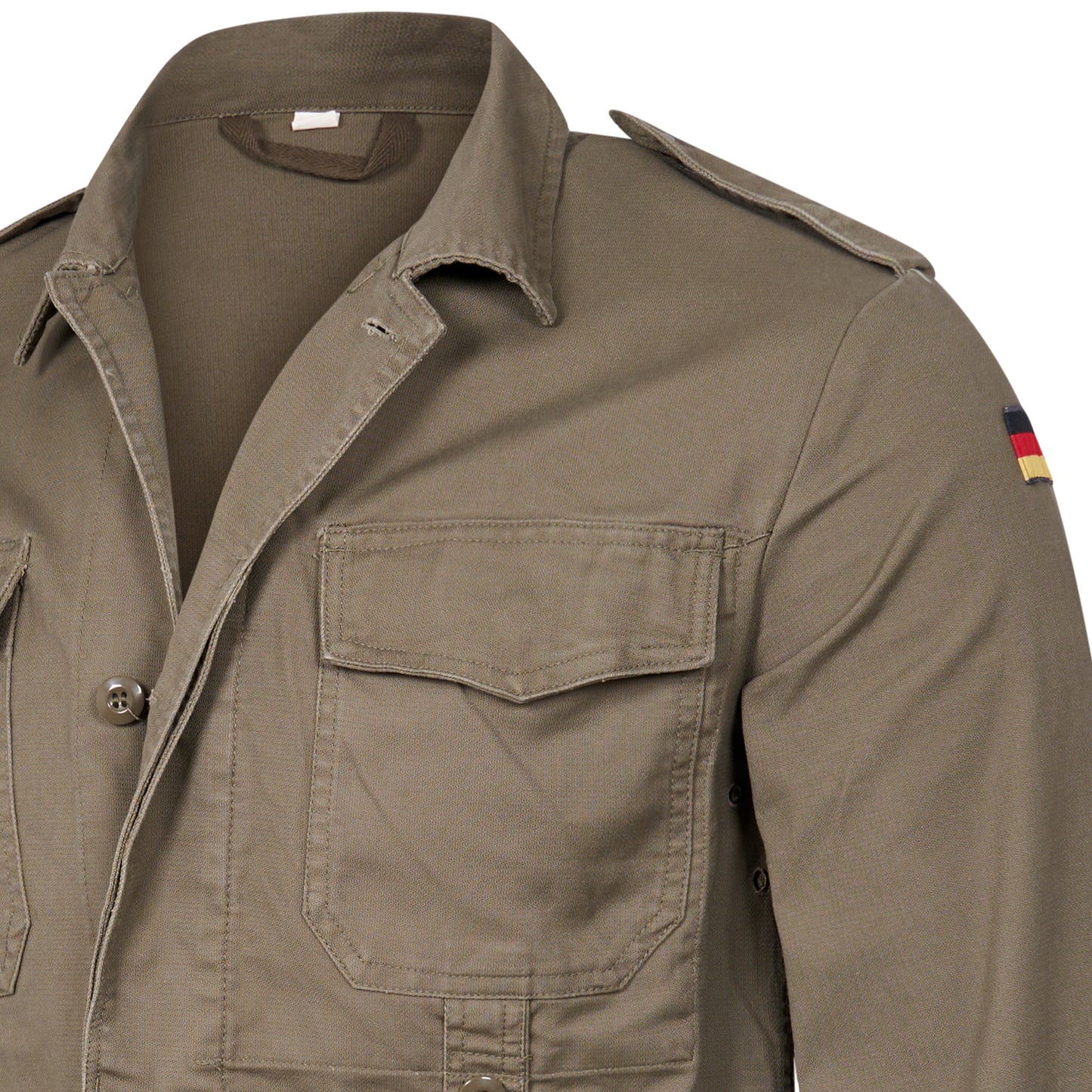 Moleskin Jacket Durable Heavy Duty Cotton Combat Cargo Top Olive