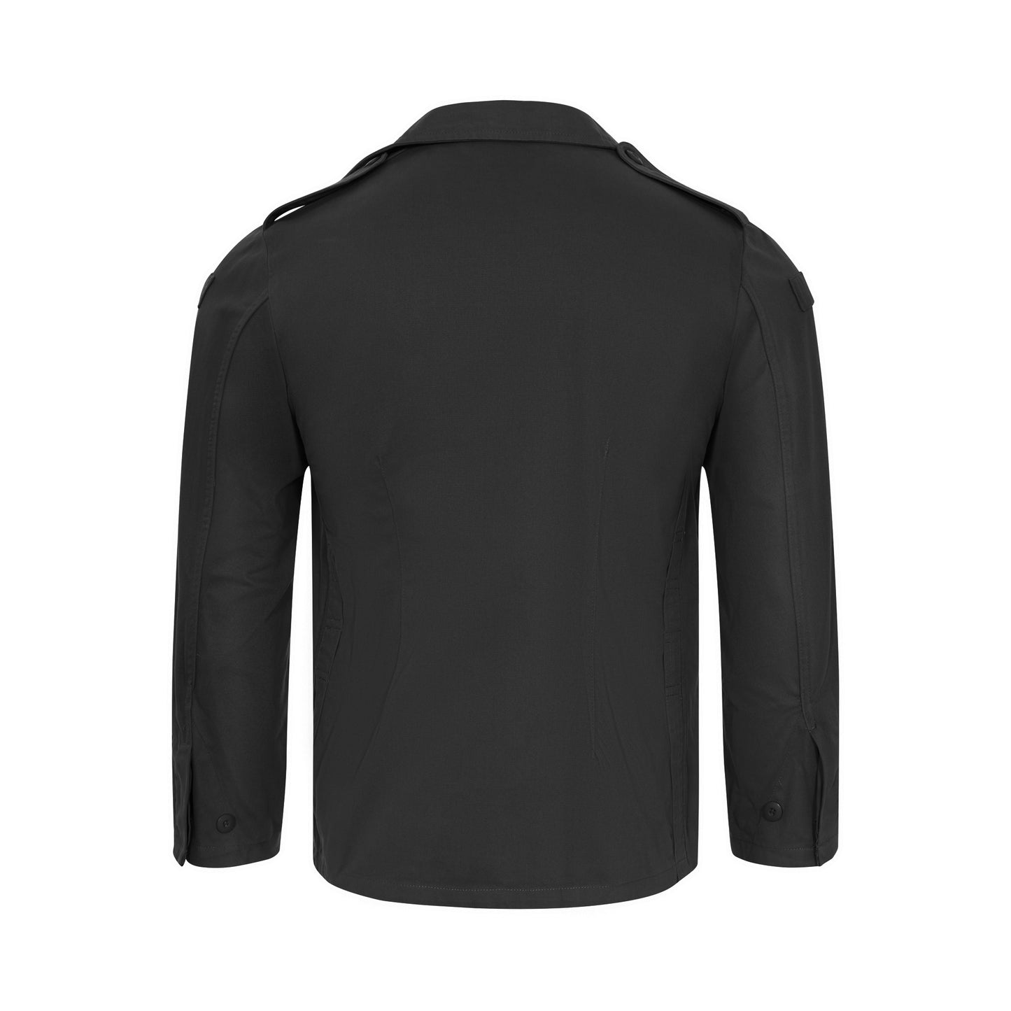 Moleskin Jacket Soft Cotton Twill Military Style Combat Top Black