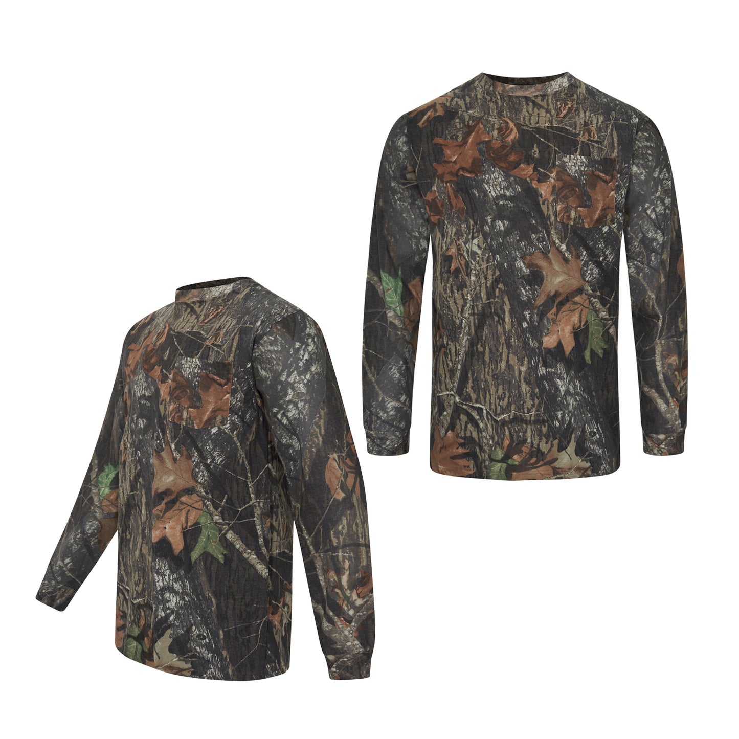 Original US Long Sleeve T Shirt Military Top Mossy Oak