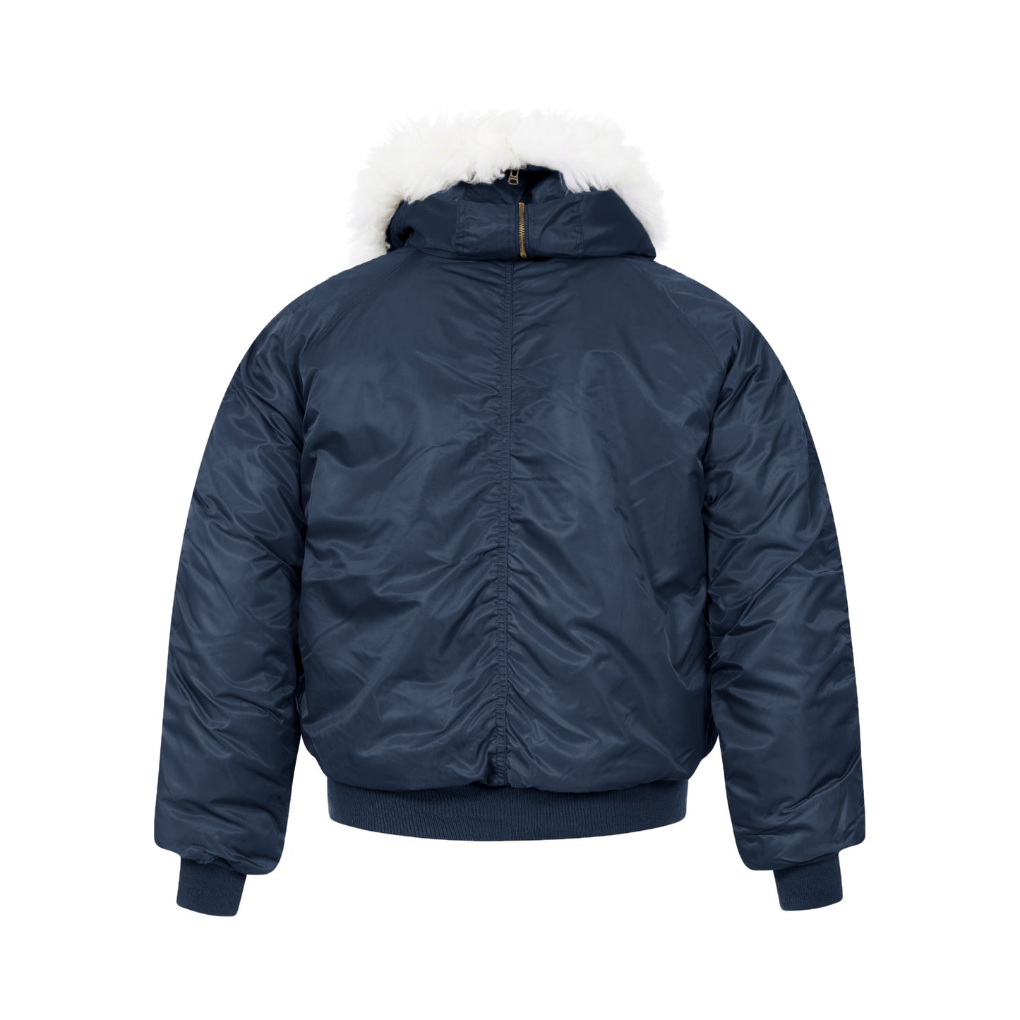 N-2B Parka Flight Short Hooded Bomber Jacket Navy