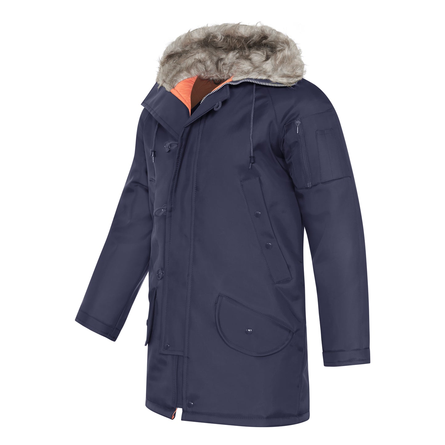 N-3B Parka Heavy Duty Arctic Coat Navy