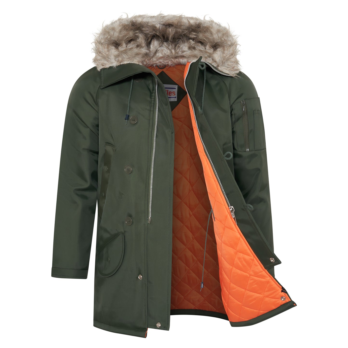 N-3B Parka Heavy Duty Arctic Coat Olive