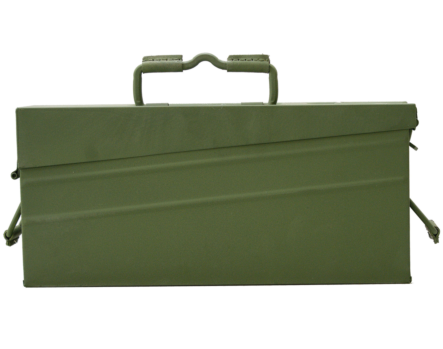 Original German Army Ammo Box Metal Tool Storage Olive Green New