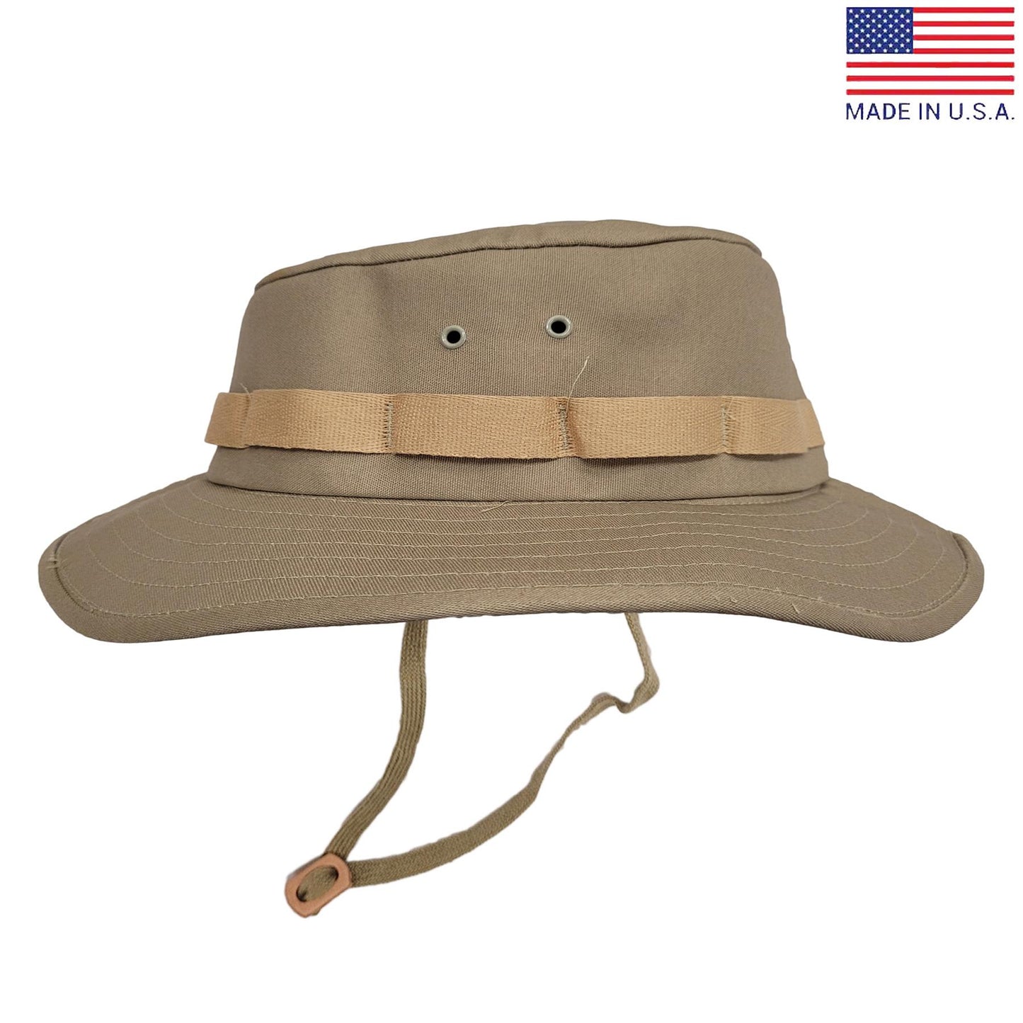 Original US Army Bush Hat Combat Tactical Boonie Beige