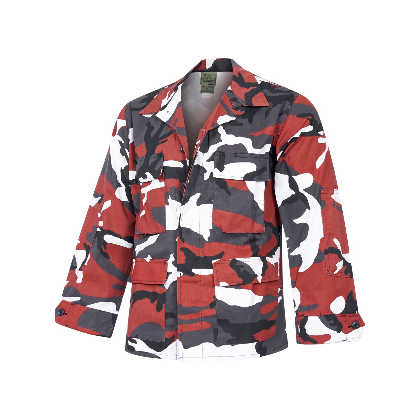 Original US Tru-Spec BDU Shirt Light Jacket Red Camo