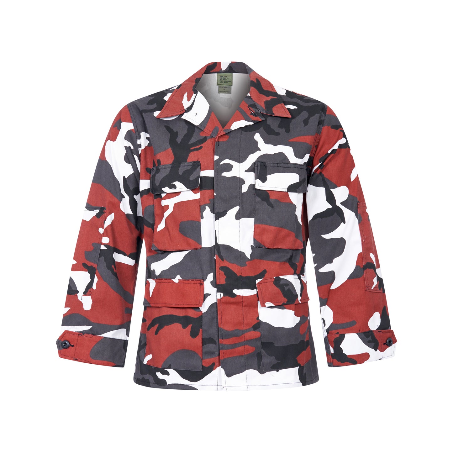Original US Tru-Spec BDU Shirt Light Jacket Red Camo