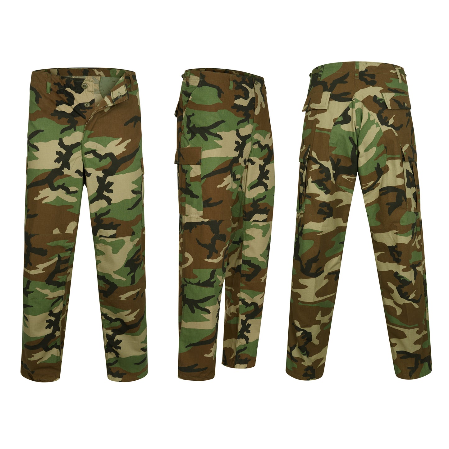 Army Trouser Original US Propper Ripstop Combat Pant Woodland Camo