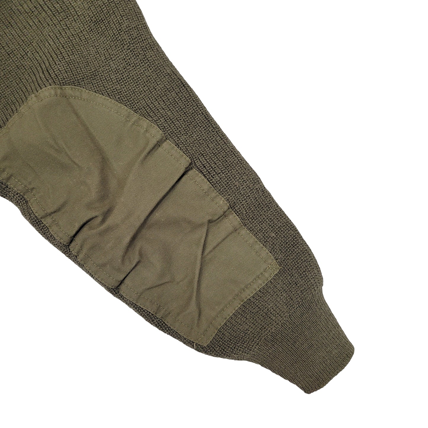 Original Army Wool Jumper Dutch Military Pullover Olive