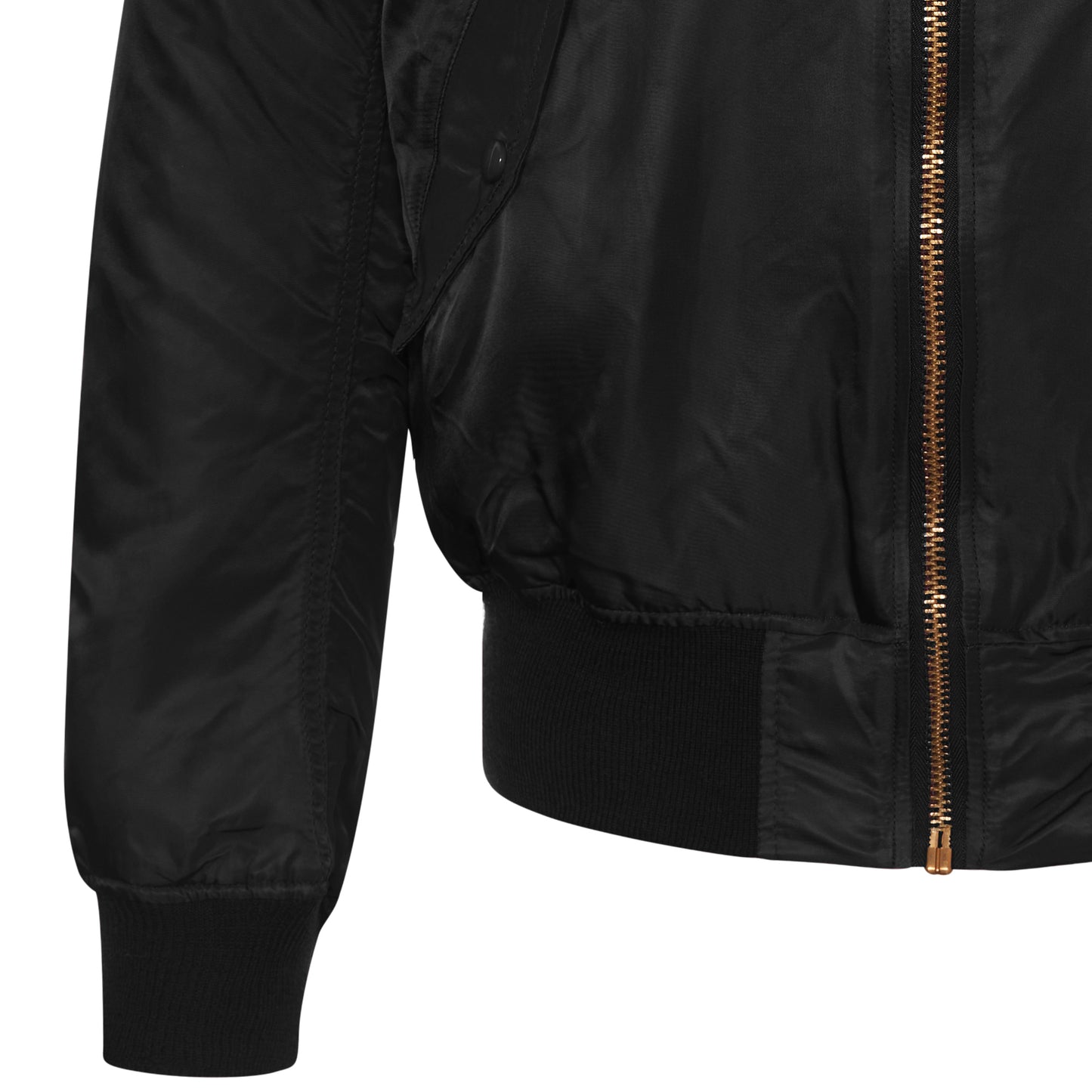 Original US MA1 Flight Jacket Padded Bomber Black