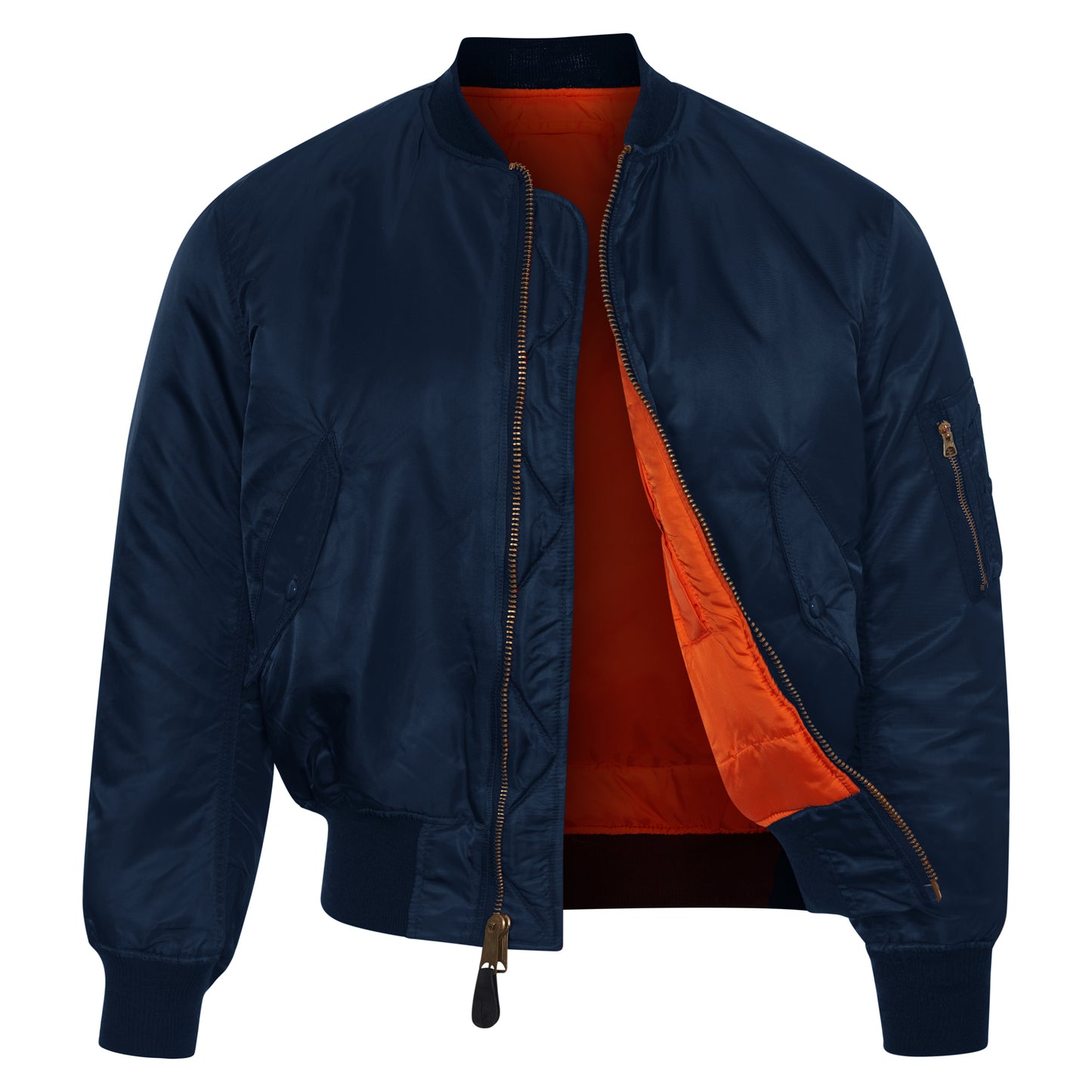 Original US MA1 Flight Jacket Padded Bomber Concord Petrol Blue