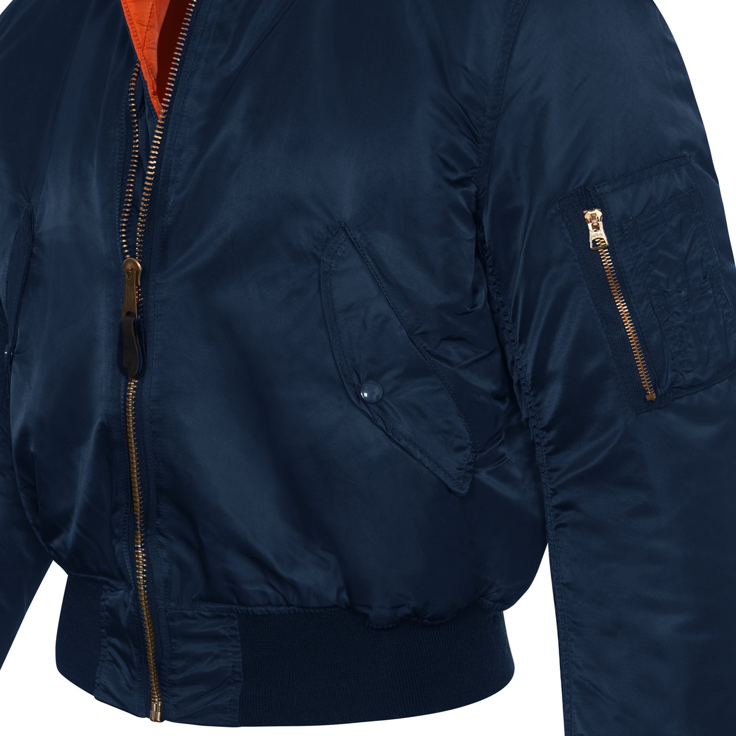 Original US MA1 Flight Jacket Padded Bomber Concord Petrol Blue