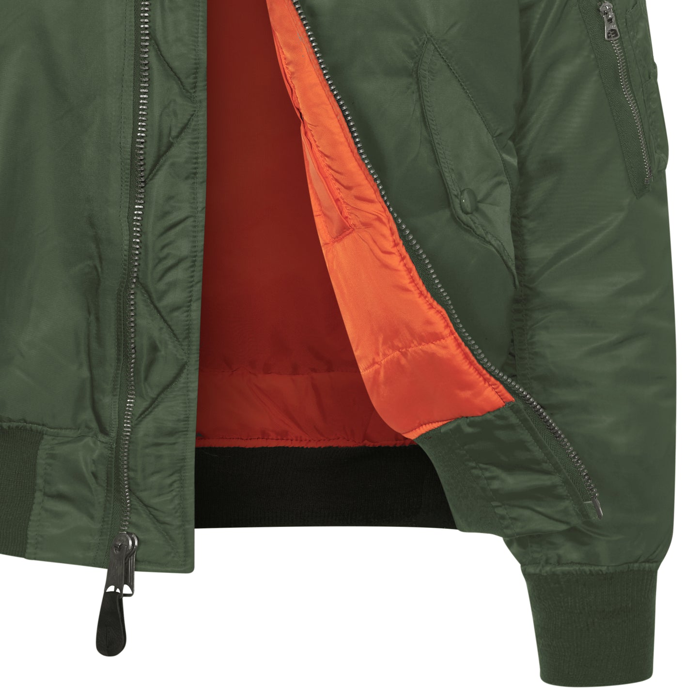 Original US MA1 Flight Jacket Padded Bomber Concord Olive
