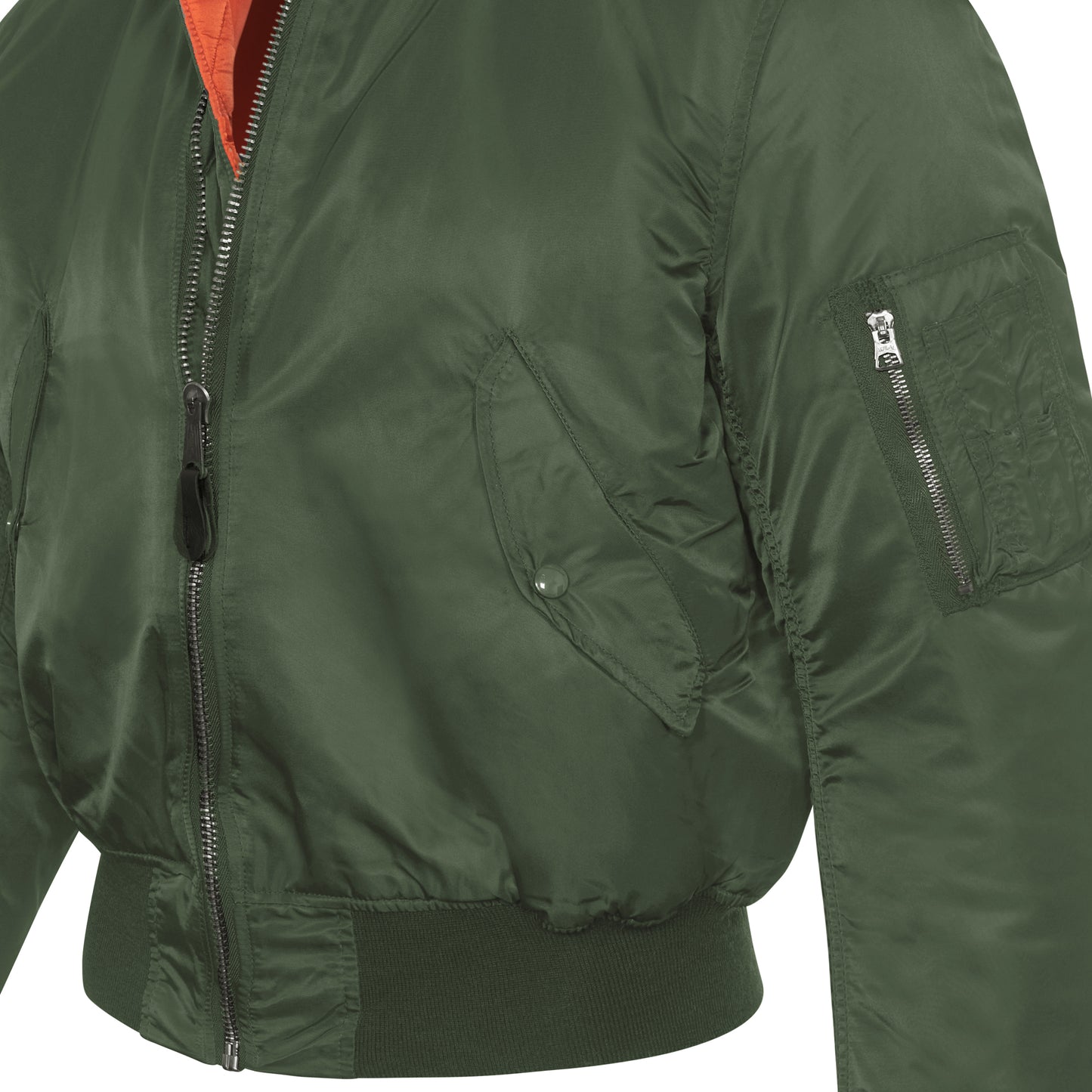 Original US MA1 Flight Jacket Padded Bomber Concord Olive