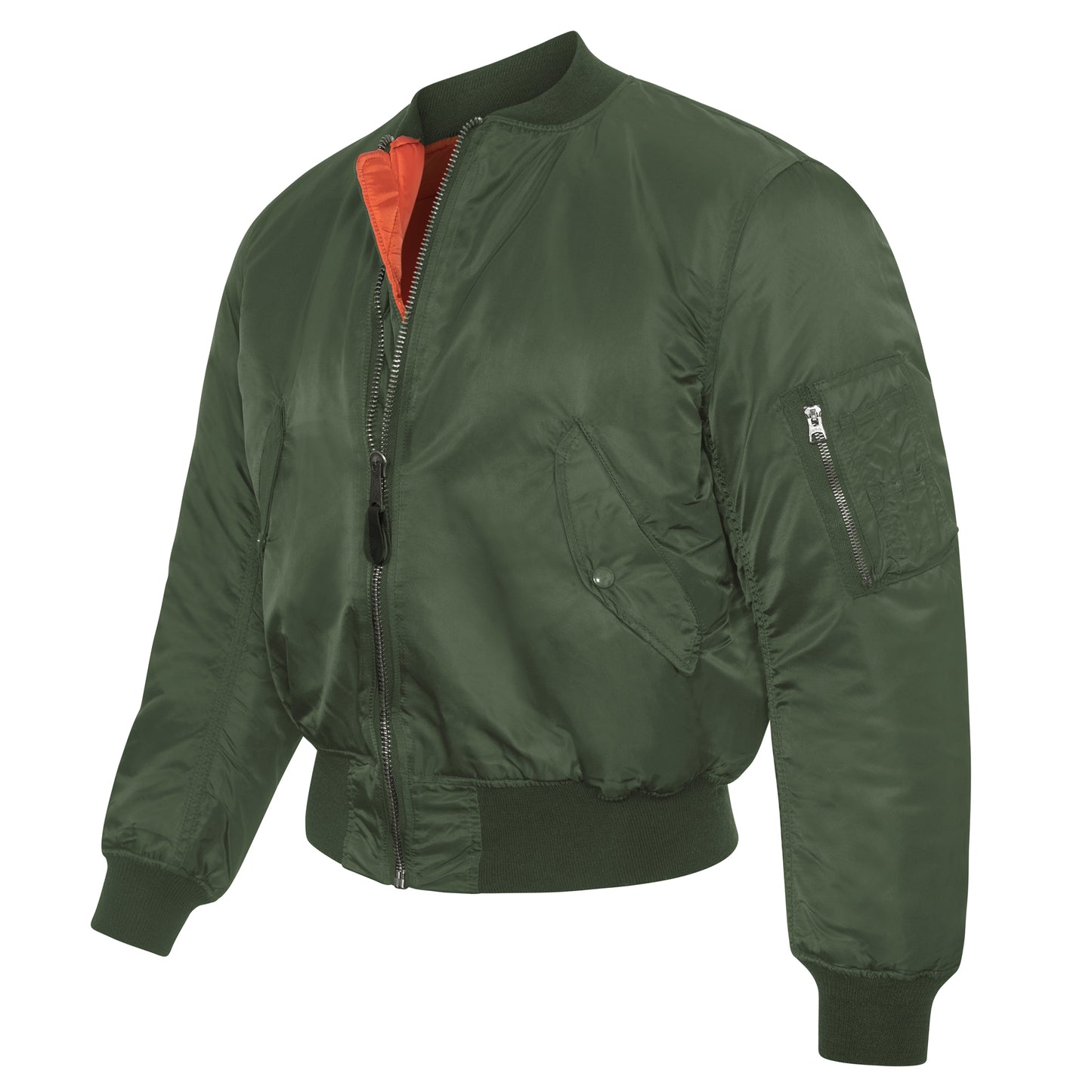 Original US MA1 Flight Jacket Padded Bomber Concord Olive