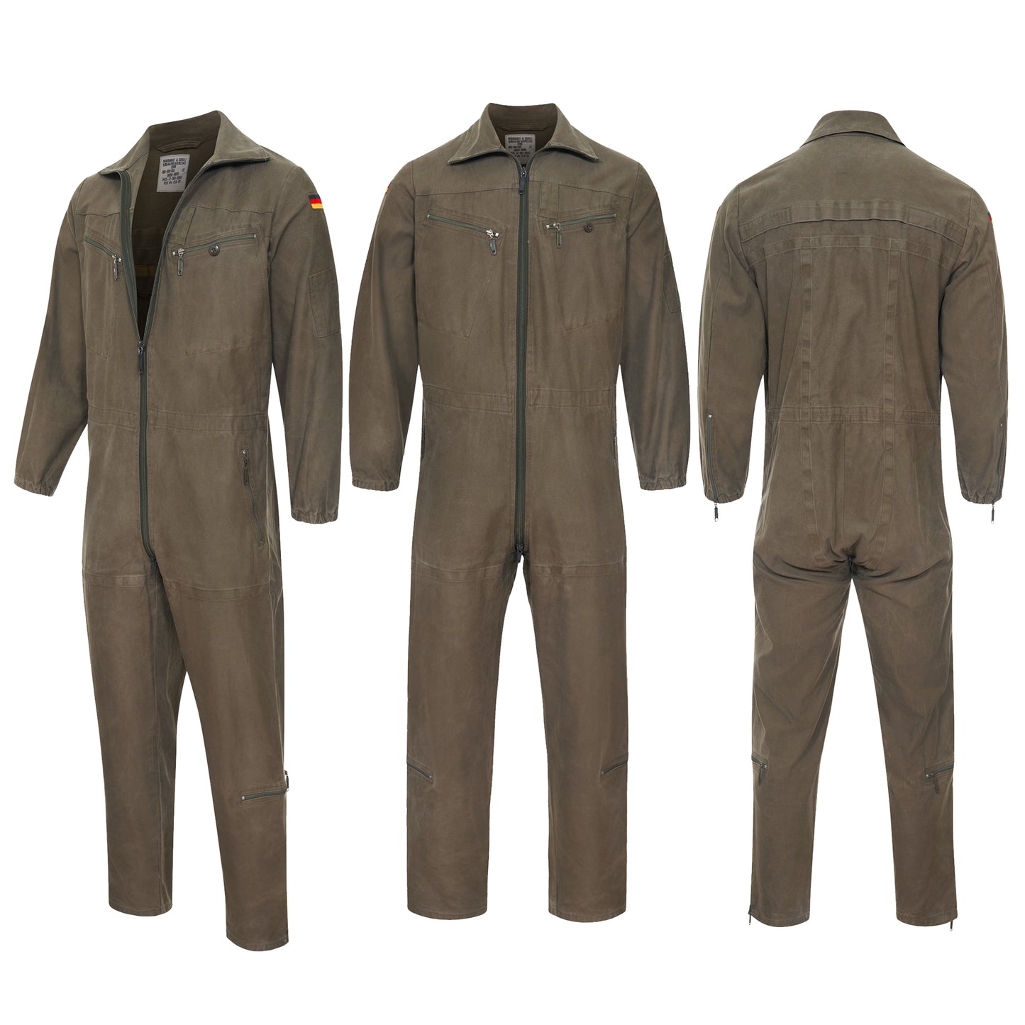 Original German Army Bundeswehr Tank Suit New Unlined Olive