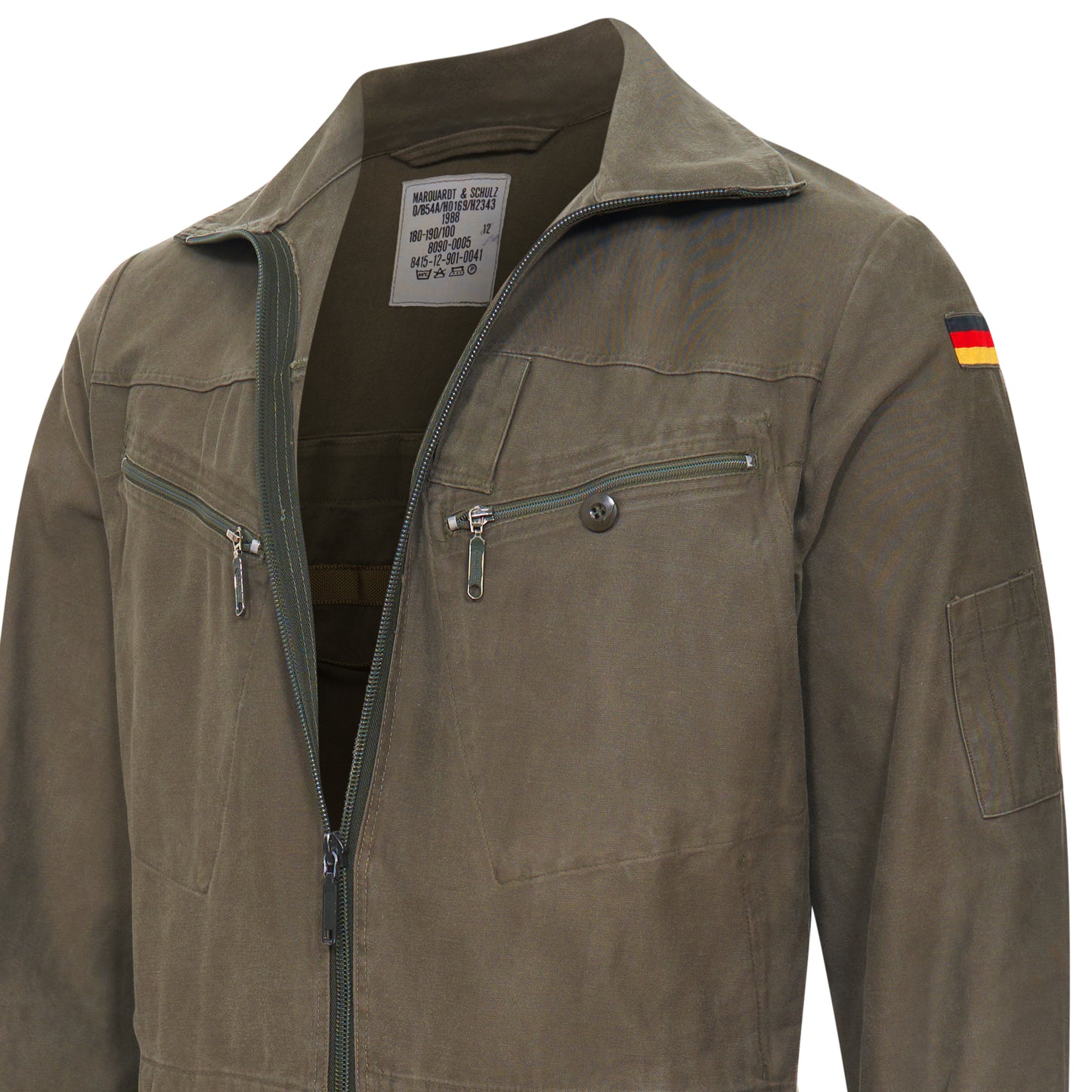 Original German Army Bundeswehr Tank Suit New Unlined Olive