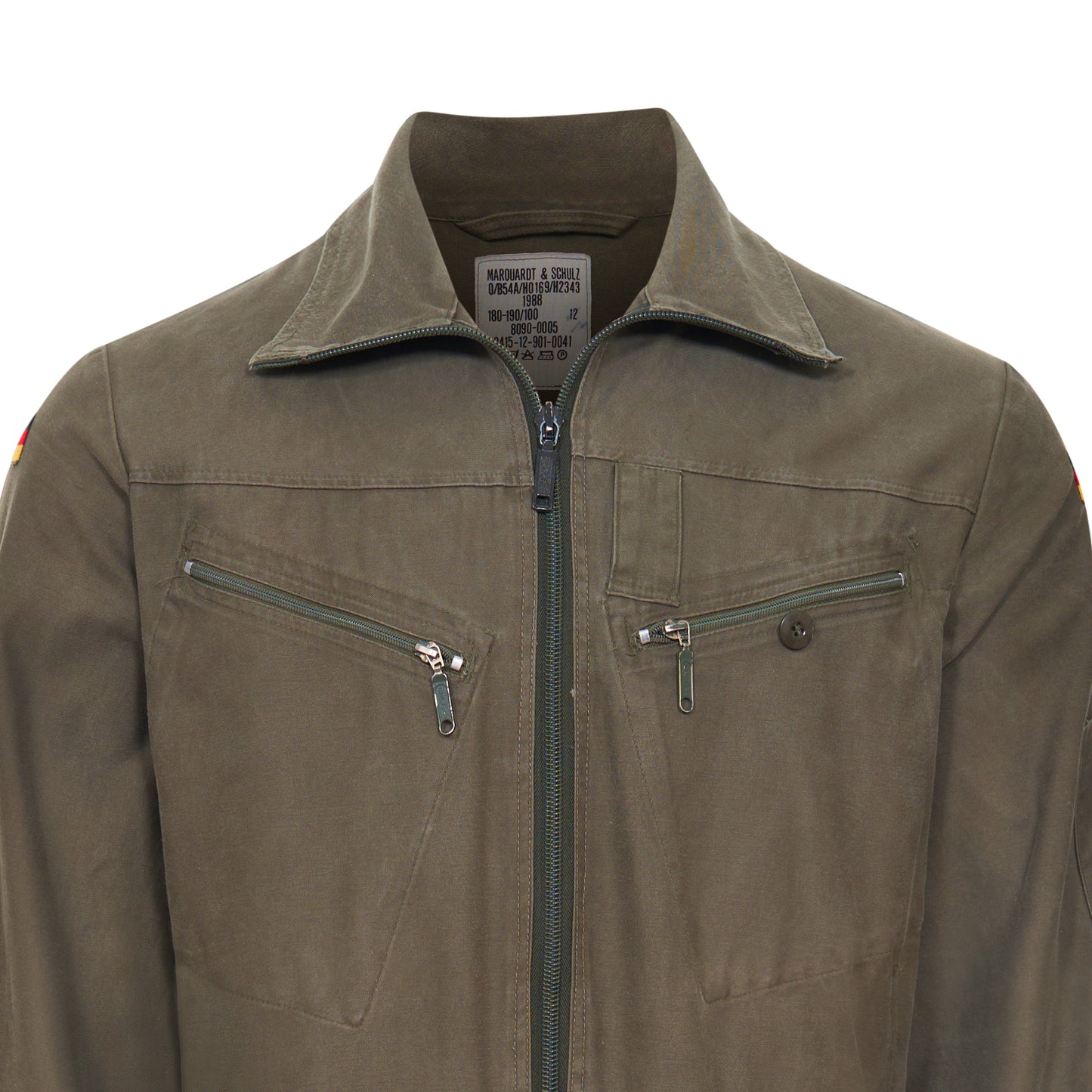 Original German Army Bundeswehr Tank Suit New Unlined Olive