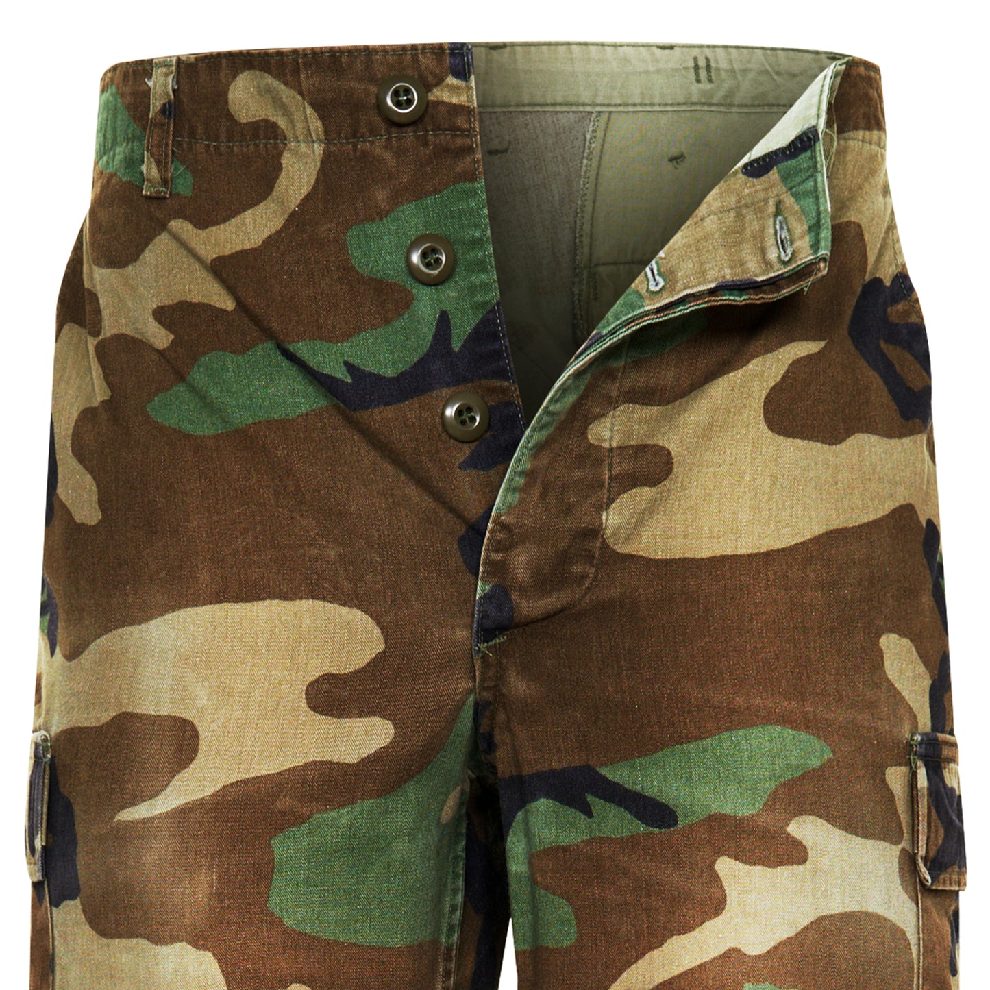 Original US Army Combat Trouser Woodland Camo