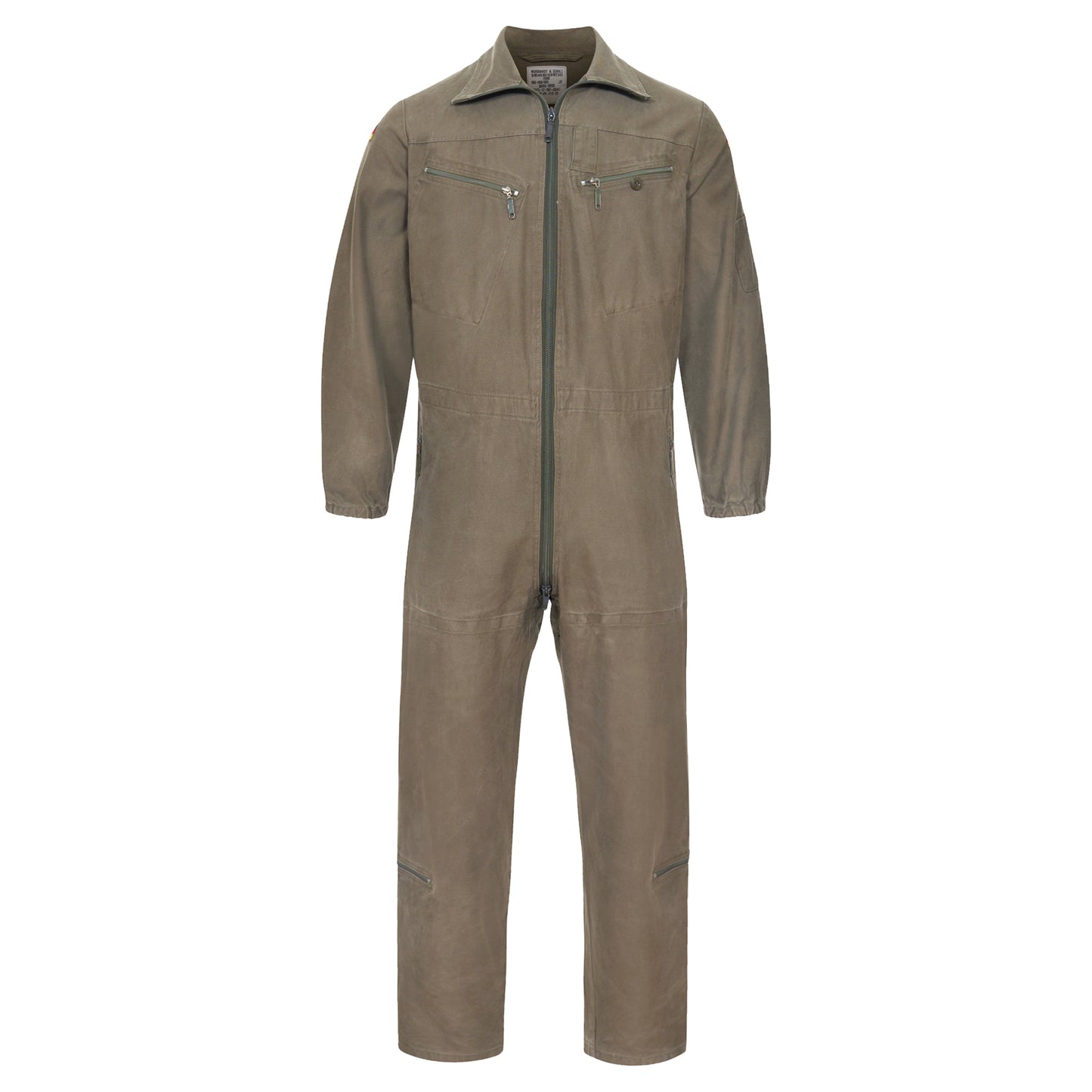 Army Tanksuit Original German Military Vintage Surplus Suit Shell Used Olive