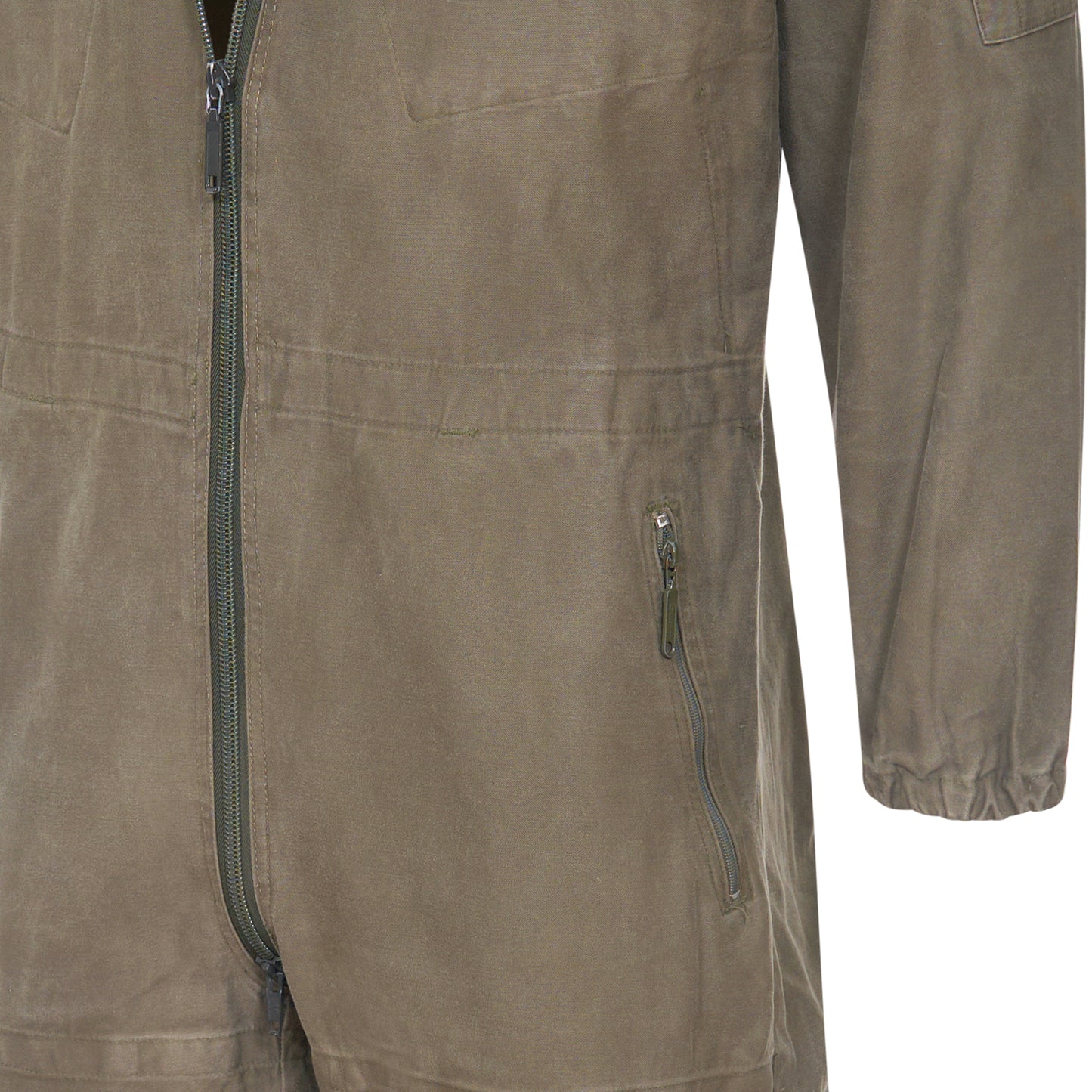 Army Tanksuit Original German Military Vintage Surplus Suit Shell Used Olive