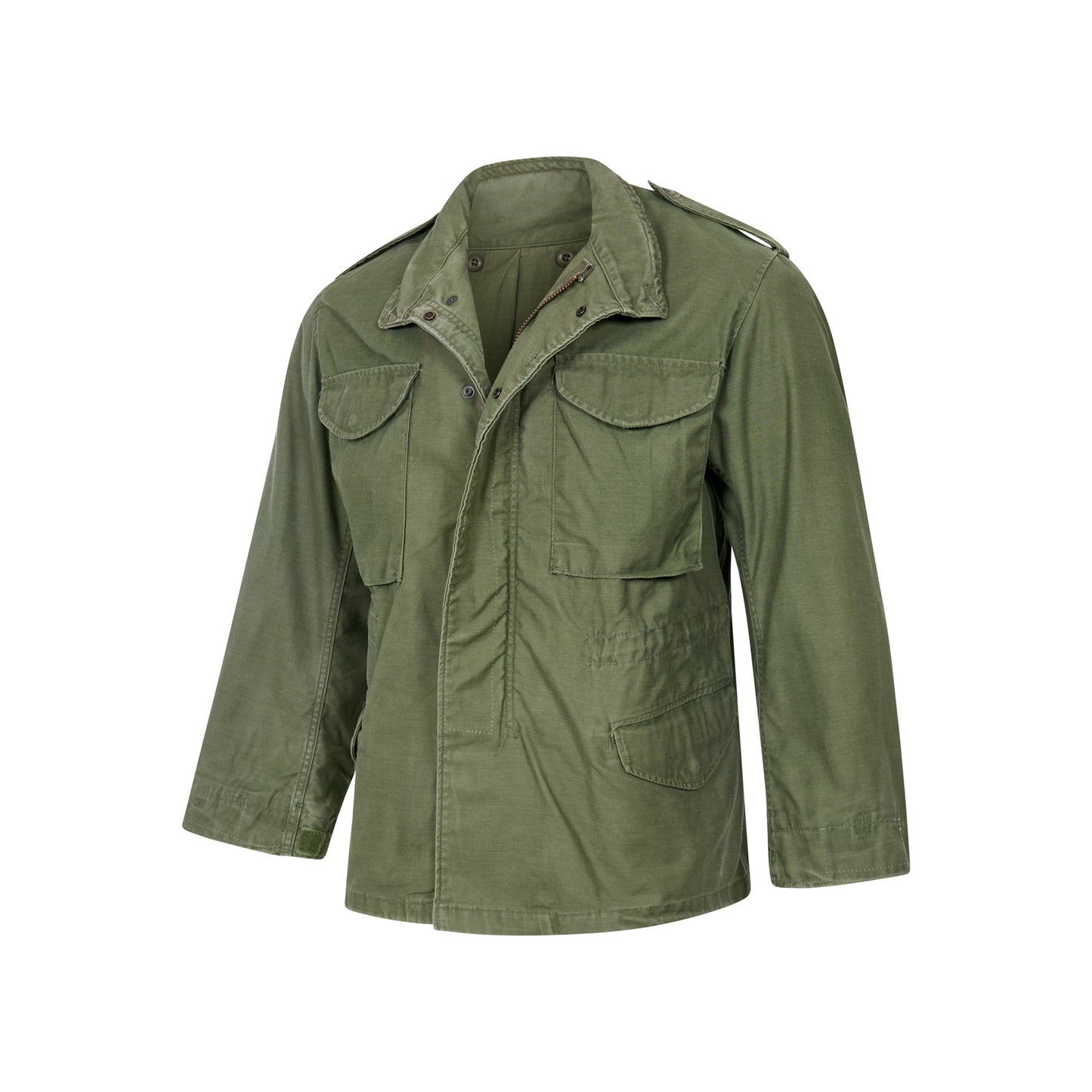 Original US M65 Jacket Olive Green Vintage Surplus Issued Field Coat Grade 1 Olive