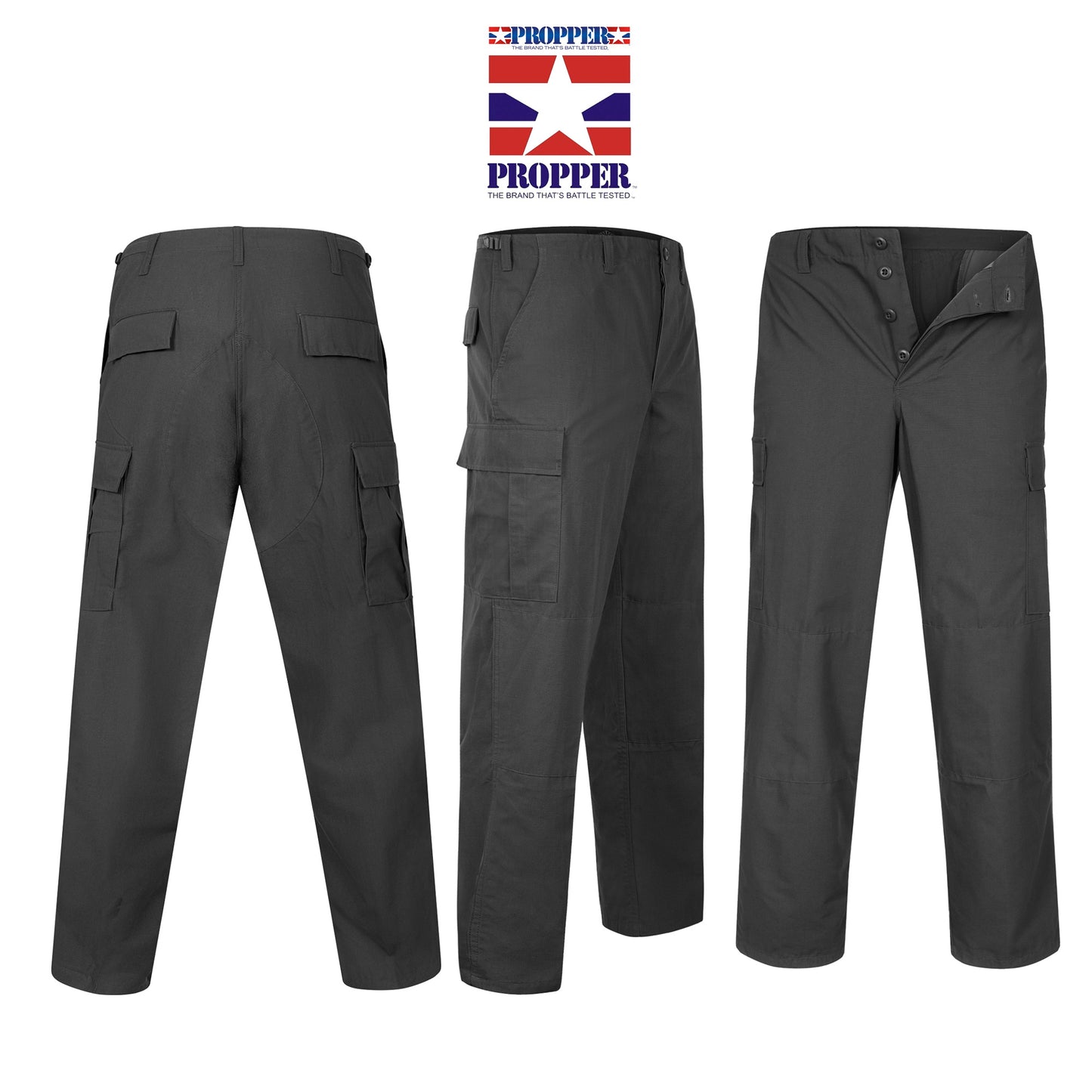 US Army Trousers Original PROPPER BDU Black