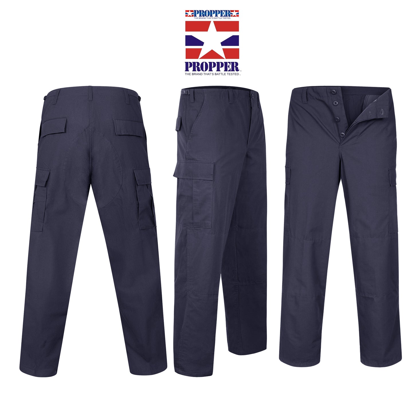 Army Trouser Original US Propper Ripstop Combat Pant Navy