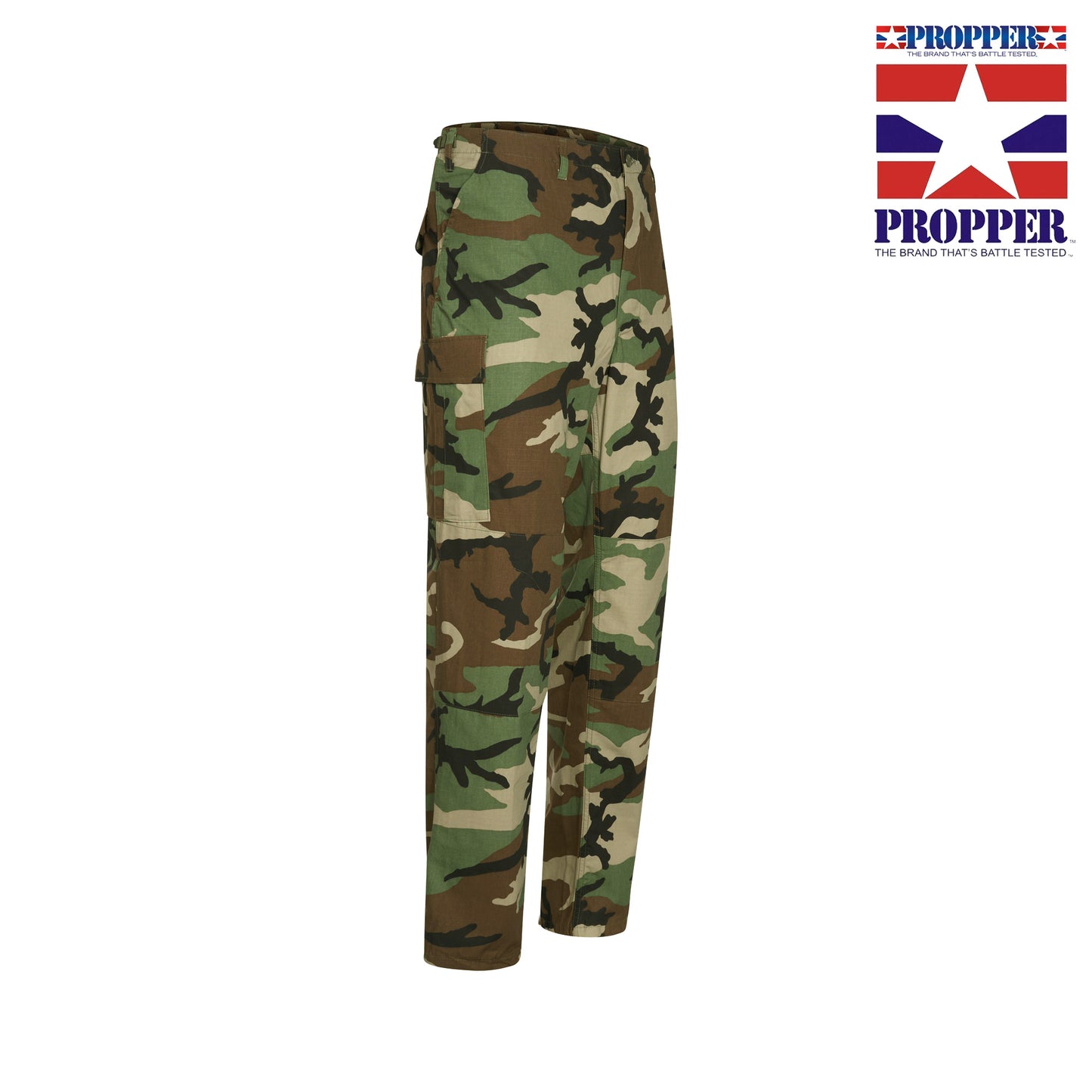 Army Trouser Original US Propper Ripstop Combat Pant Woodland Camo