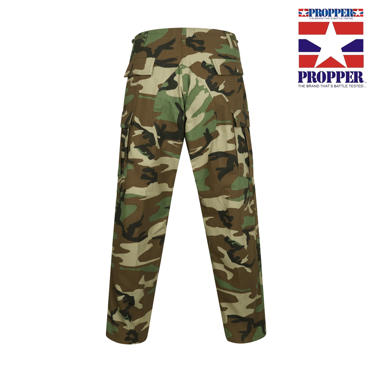Army Trouser Original US Propper Ripstop Combat Pant Woodland Camo