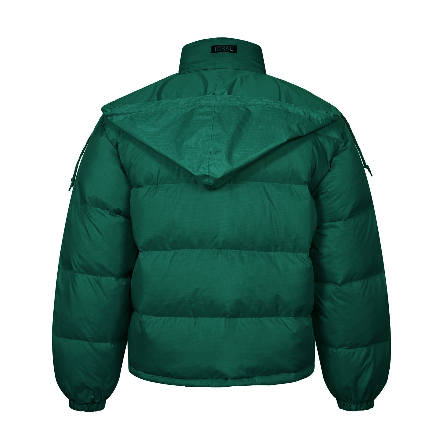 Puffer Jacket Winter Padded Insulated Warm Coat Bomber Green