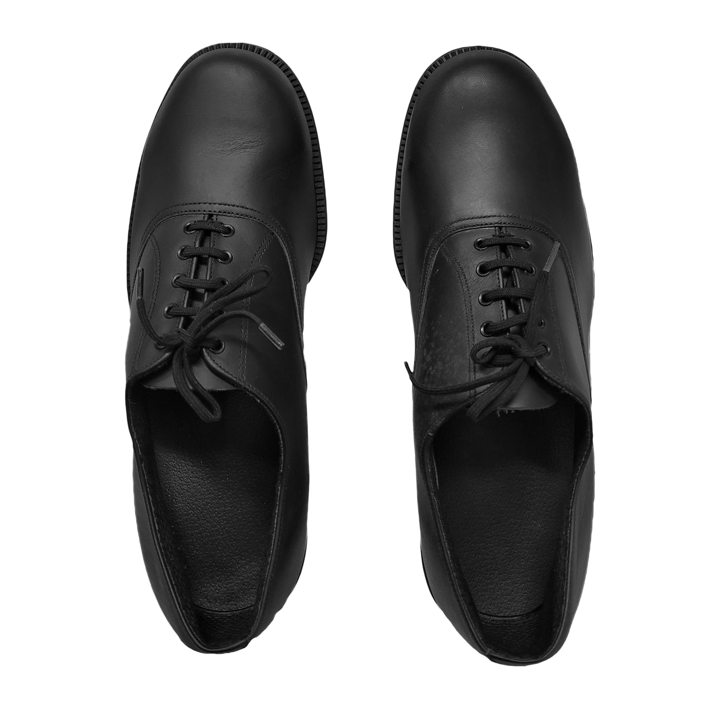 Army Cadet Shoe Military Vintage RAF Uniform Black