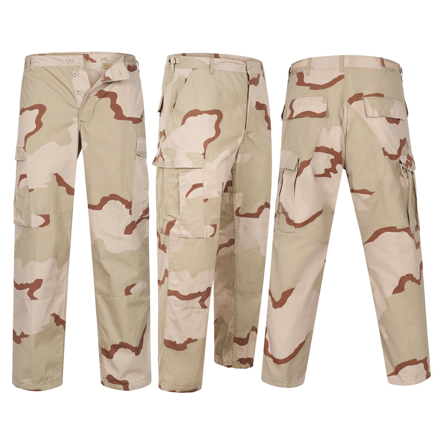 Army Trouser Original US Propper Ripstop Combat Pant US Tri Desert (3D)